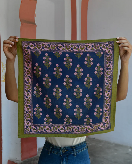 Petit foulard Antigone nuit - Byzantine - Margothe