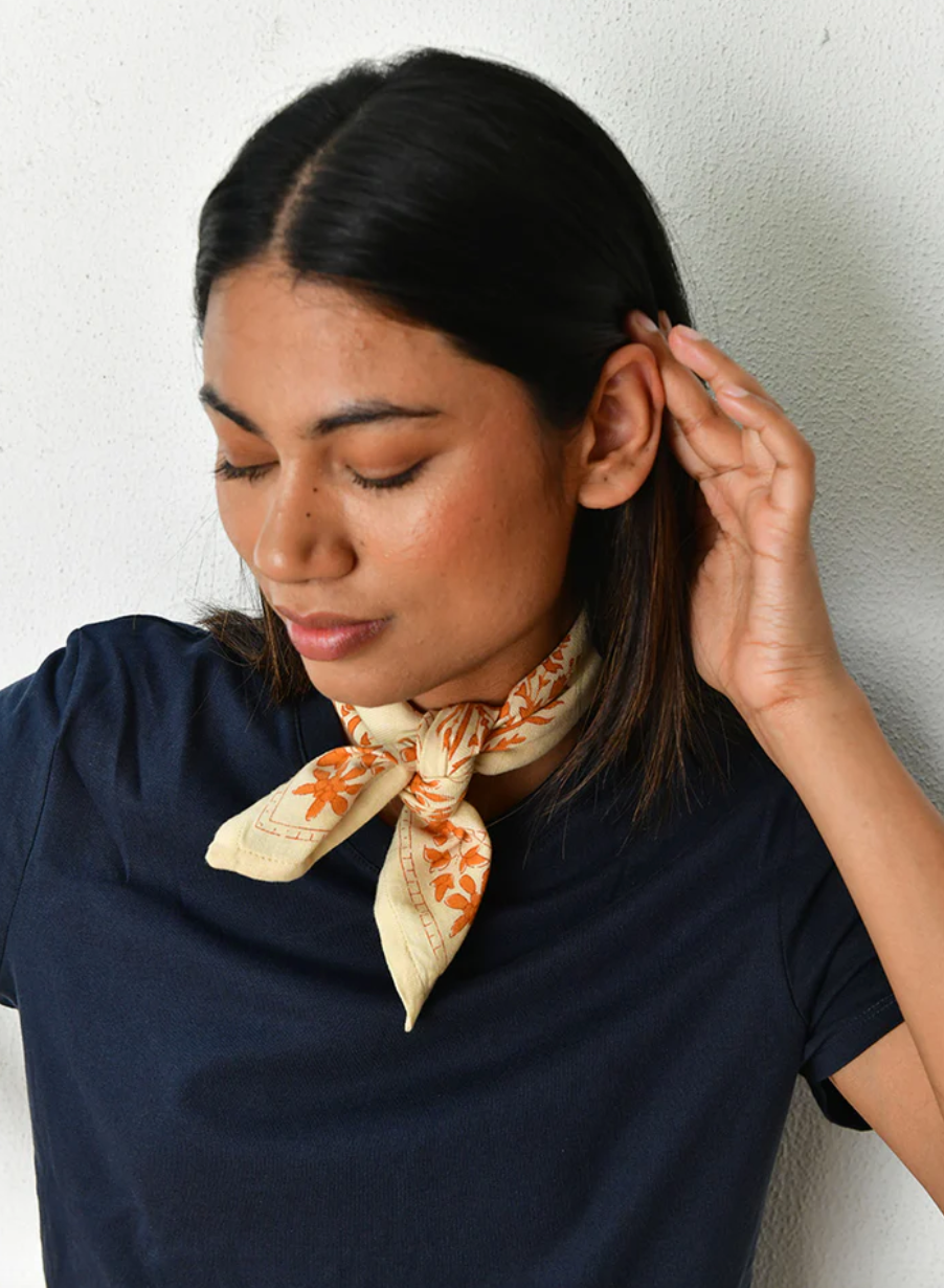 Petit Foulard Galatie Dune - Byzantine - Margothe