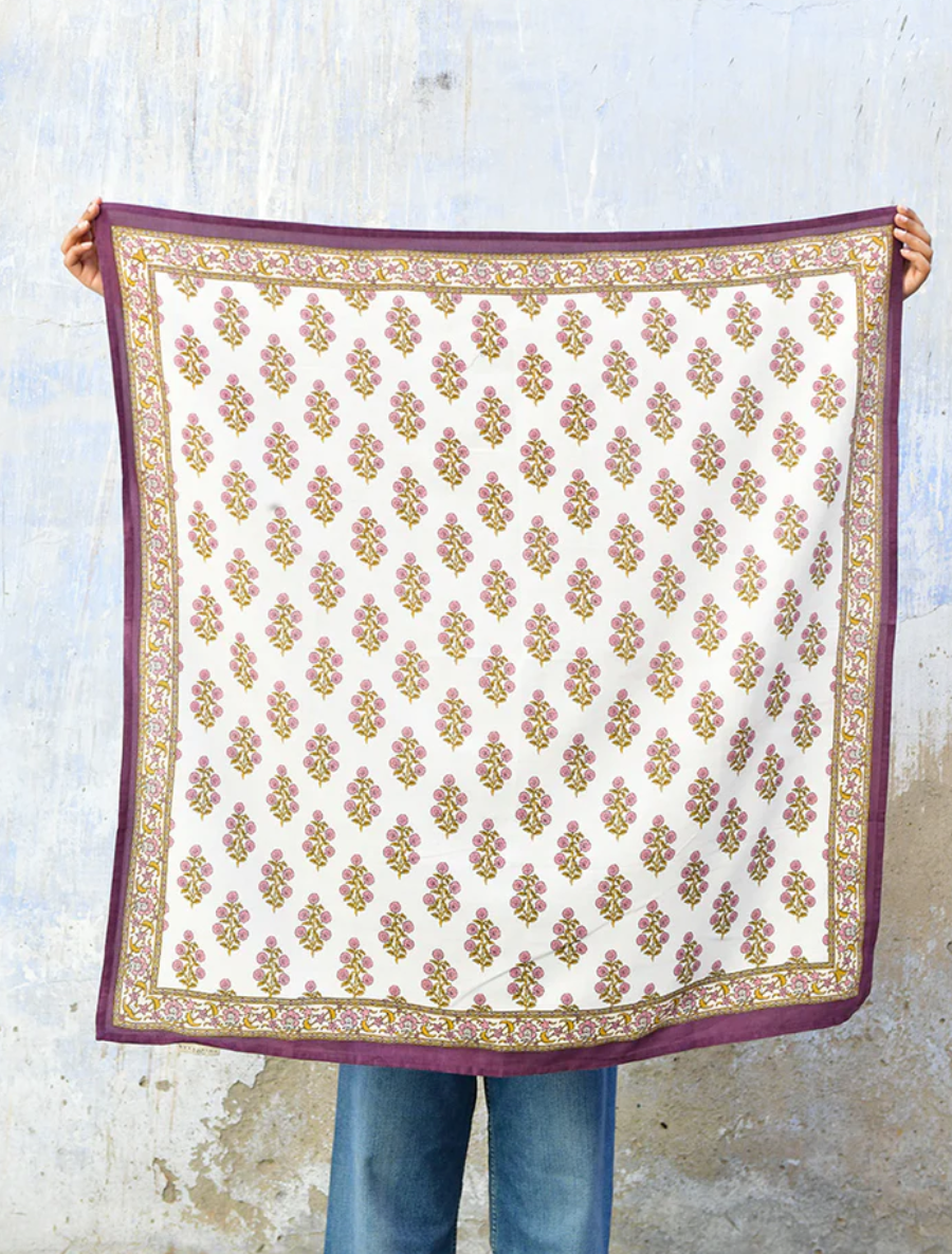 Foulard Antigone jour - Byzantine - Margothe