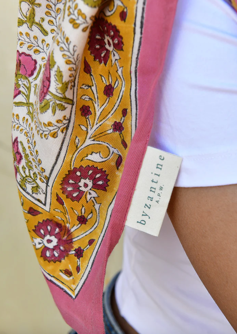 Foulard Ephèse dune - Byzantine - Margothe