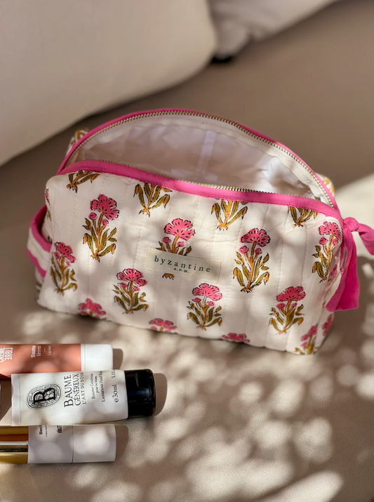 Petite trousse de toilette N°50 Rose - Byzantine - Margothe