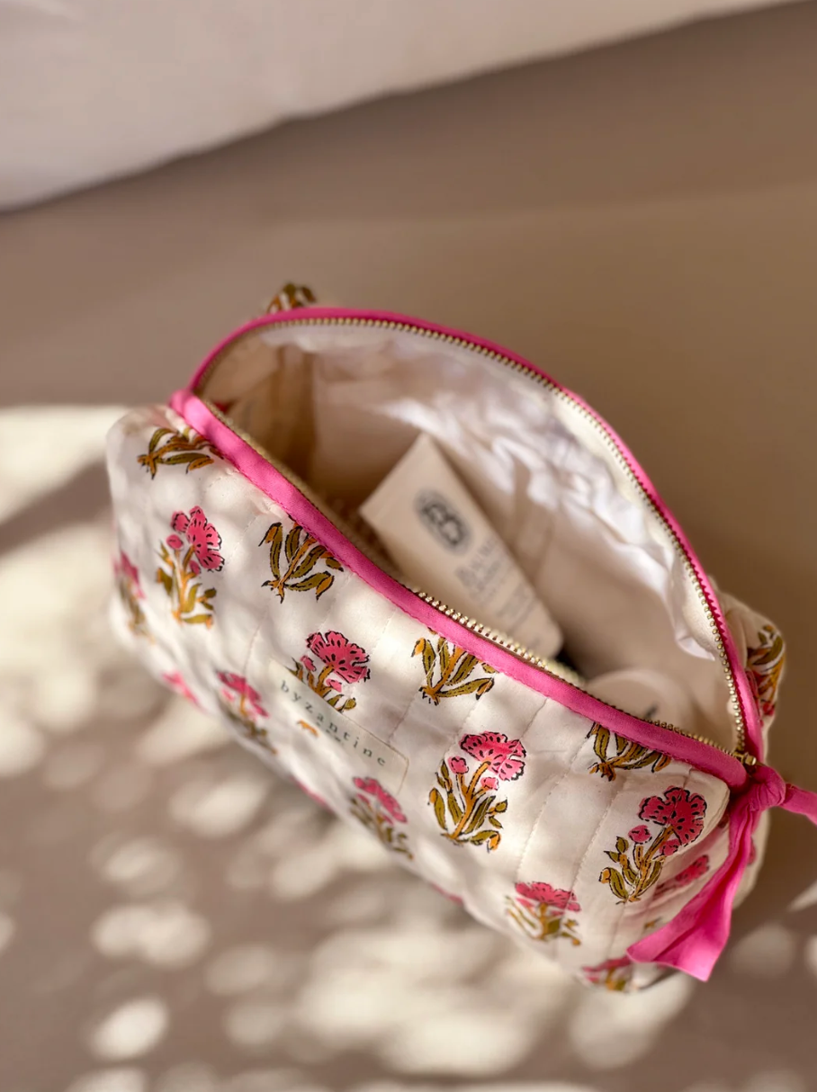 Petite trousse de toilette N°50 Rose - Byzantine - Margothe