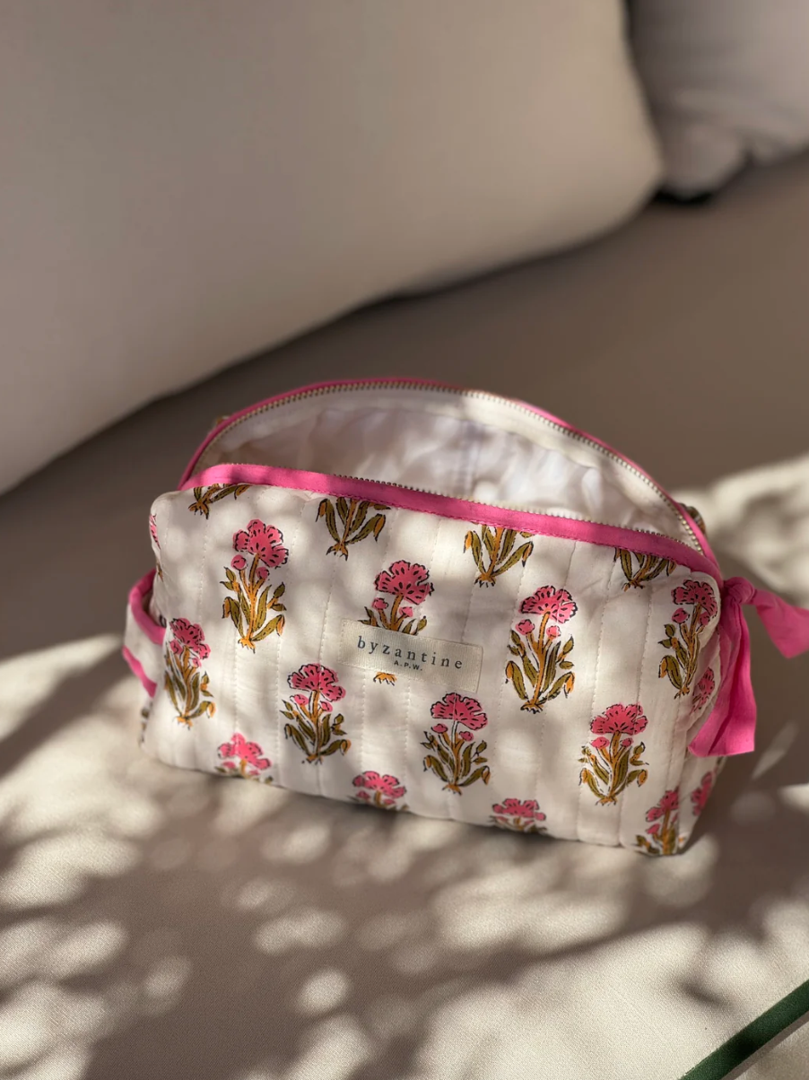 Petite trousse de toilette N°50 Rose - Byzantine - Margothe