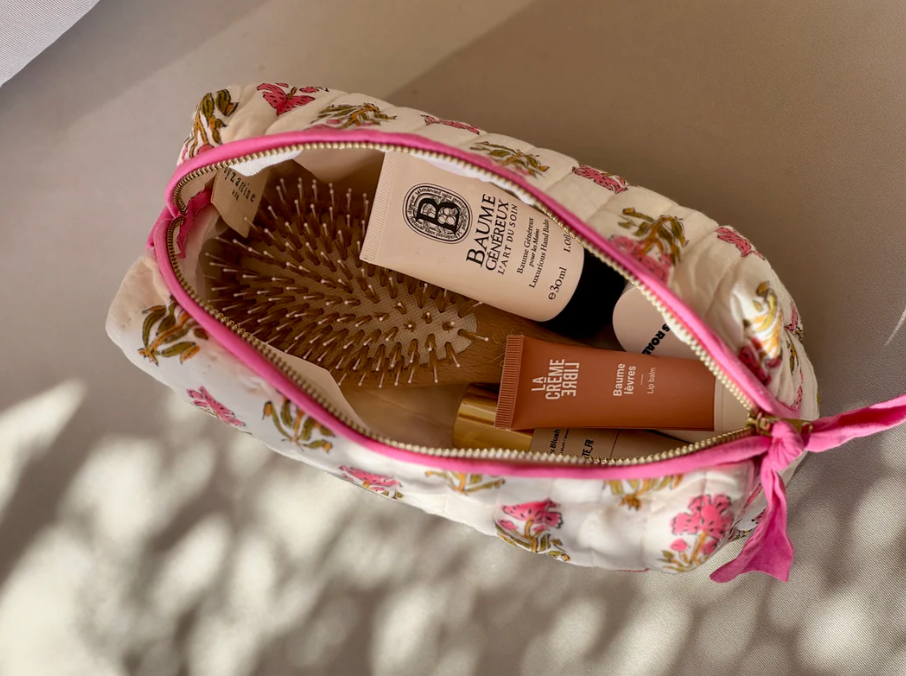 Petite trousse de toilette N°50 Rose - Byzantine - Margothe
