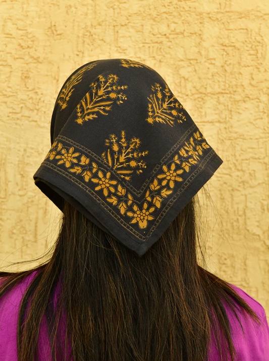 Petit foulard Galatie nuit - Byzantine