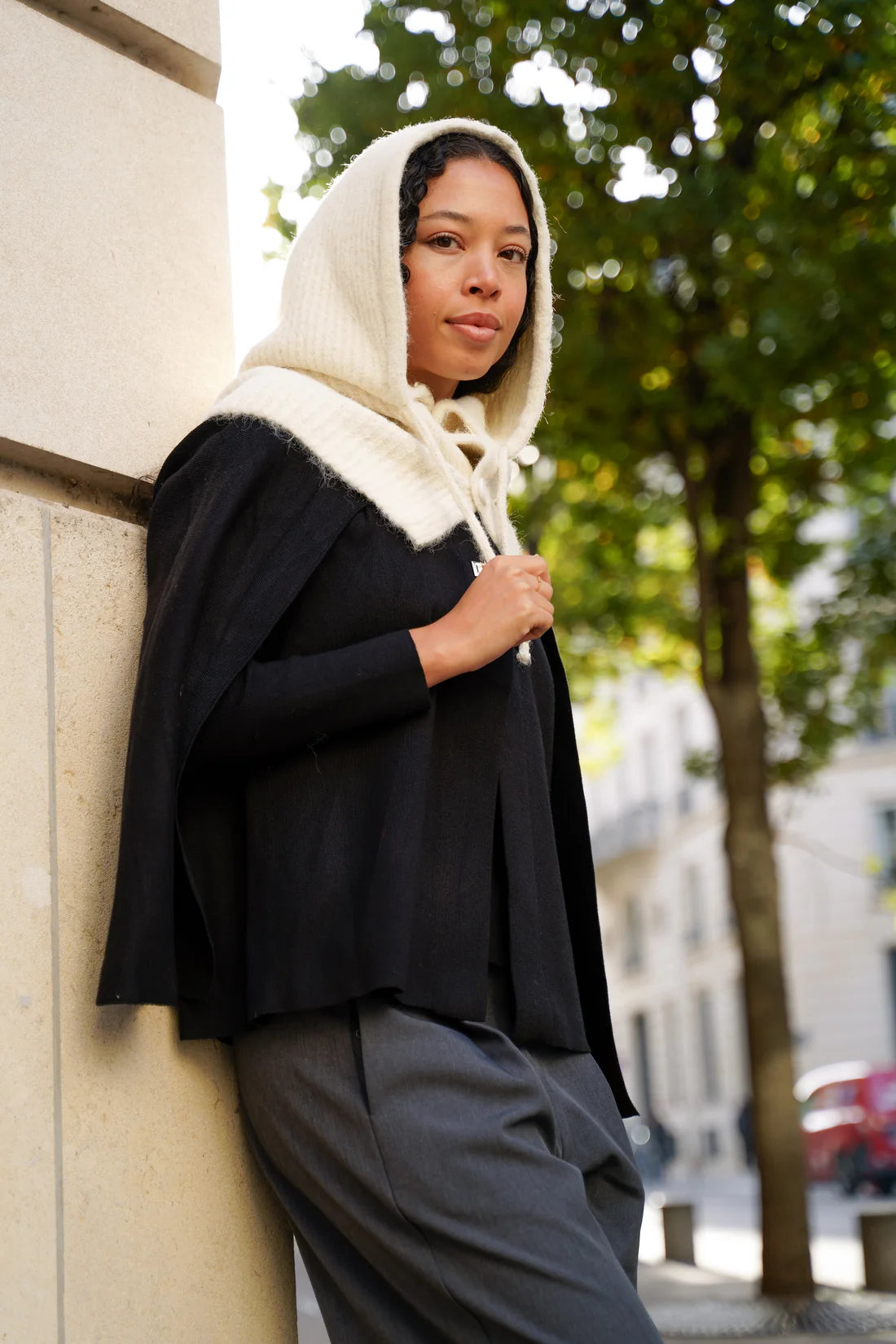 Cagoule Elisa écru