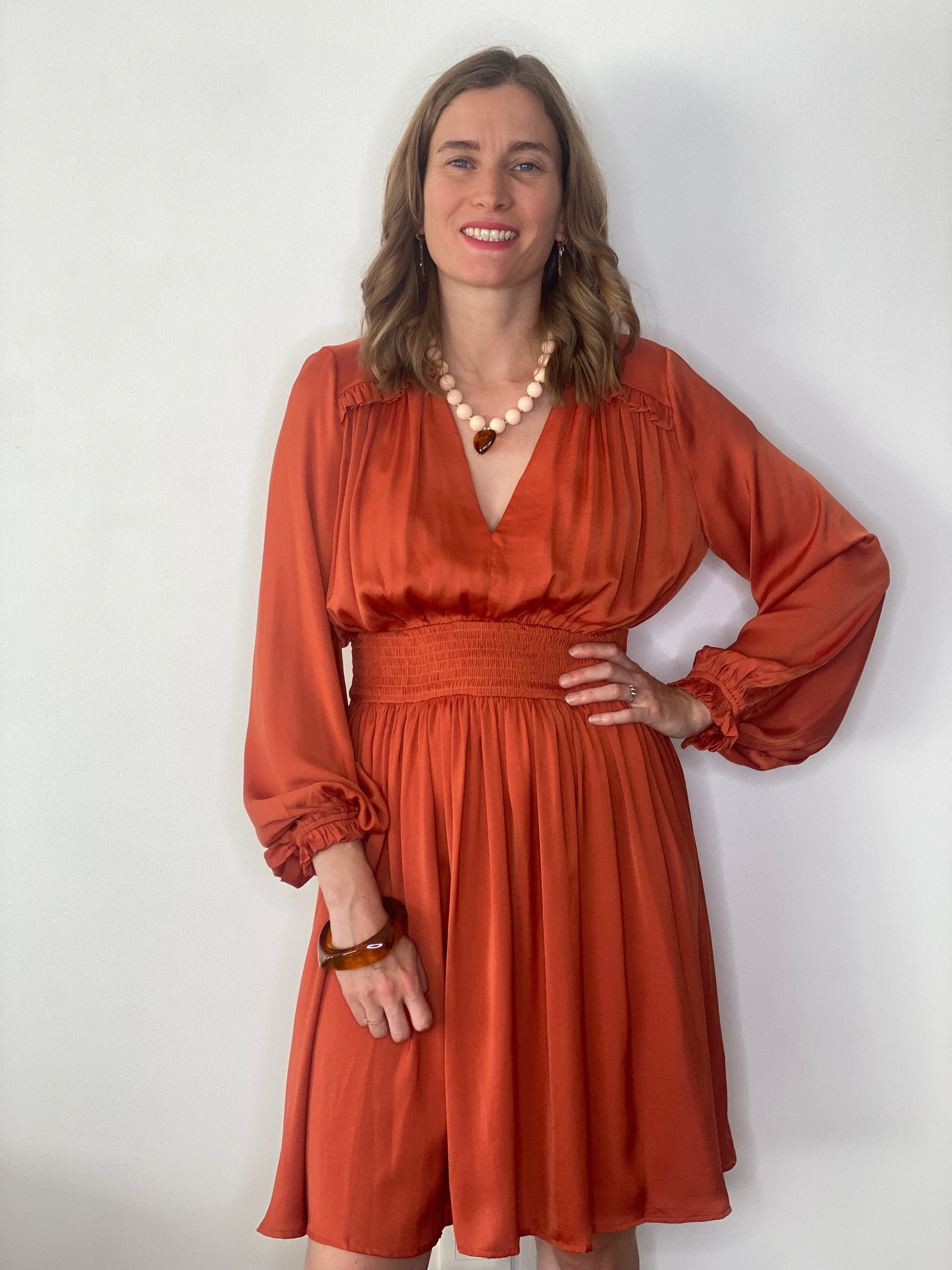 Robe Axel terracotta - Margothe