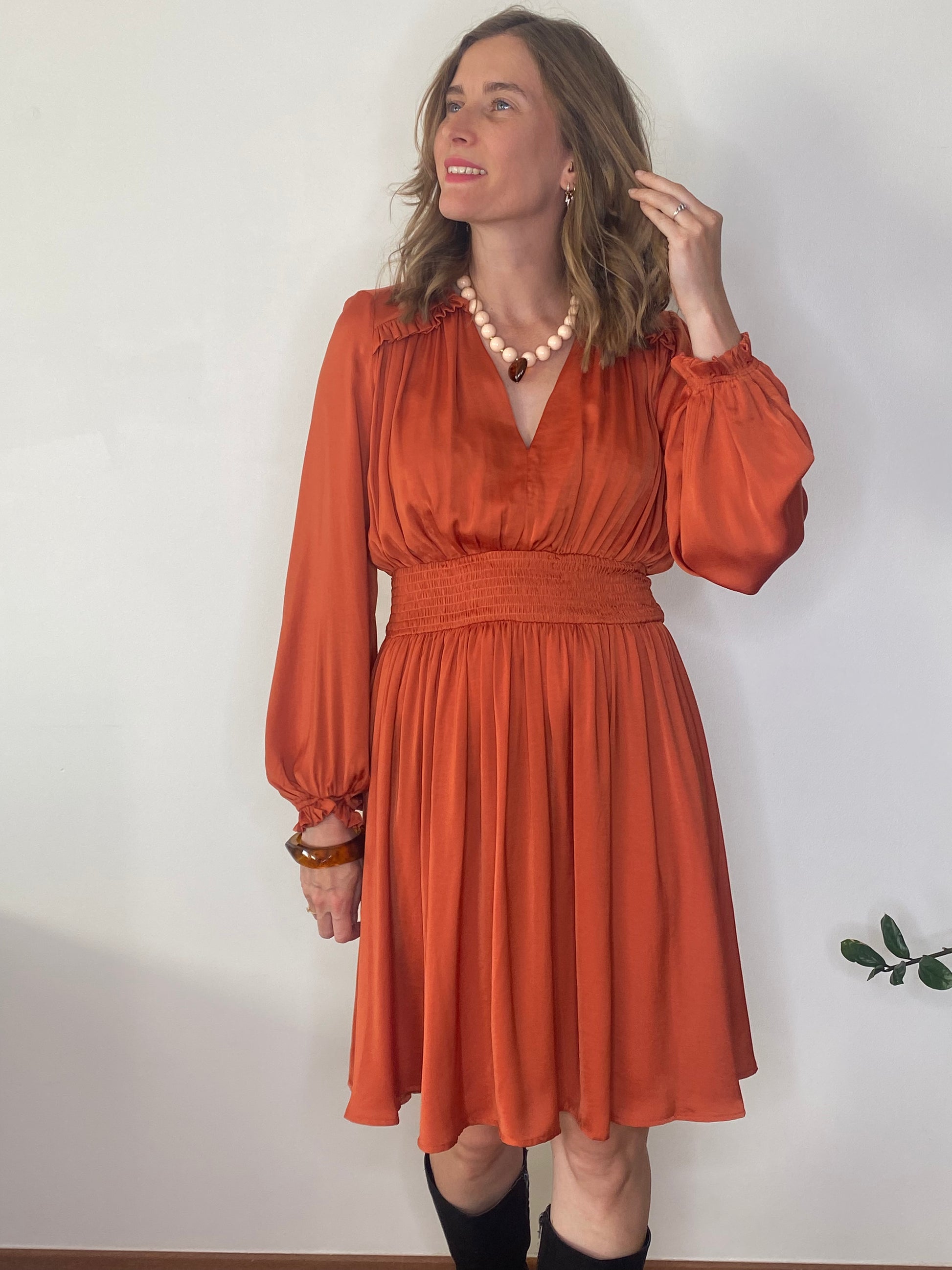 Robe Axel terracotta - Margothe