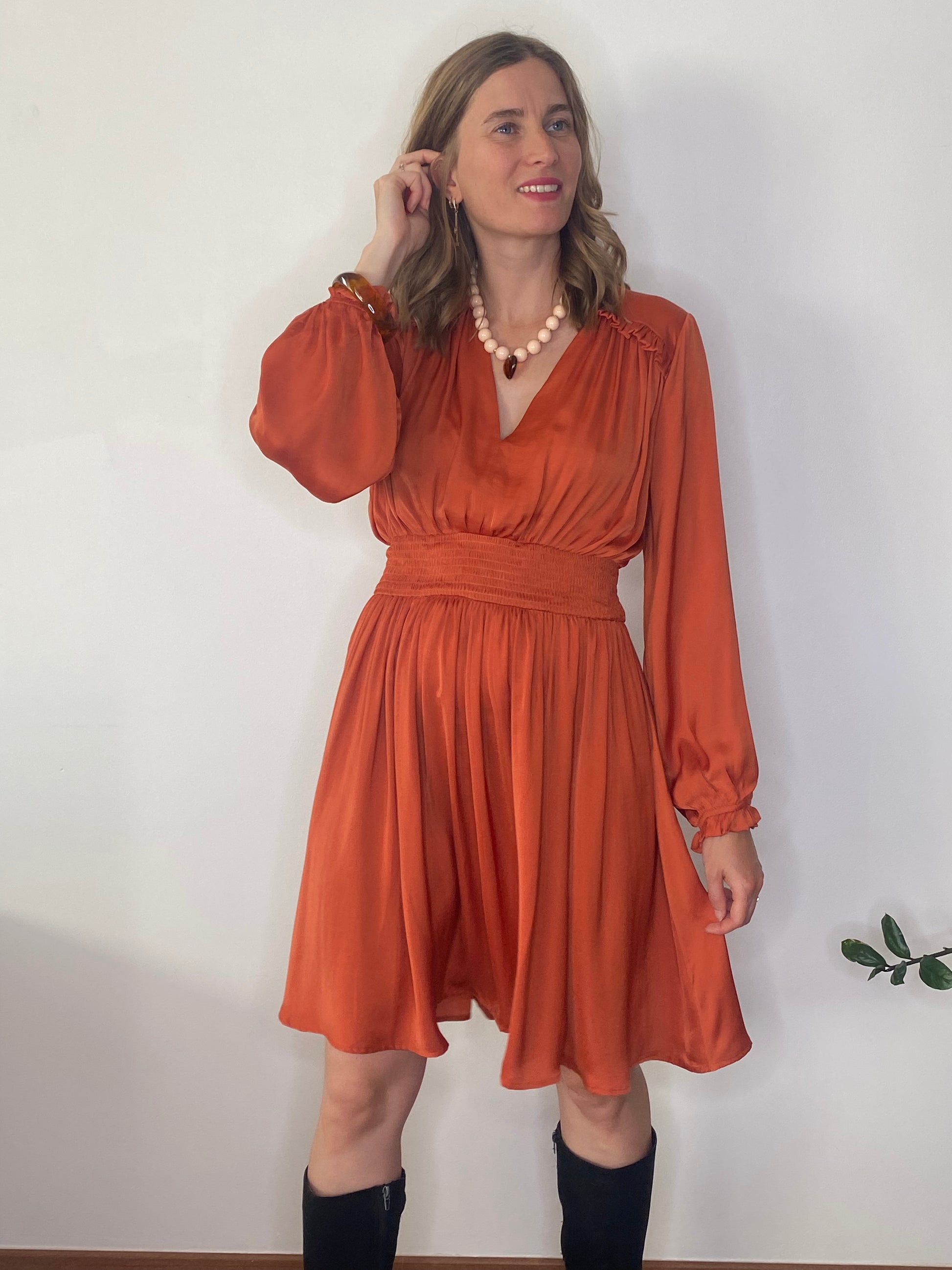 Robe Axel terracotta - Margothe