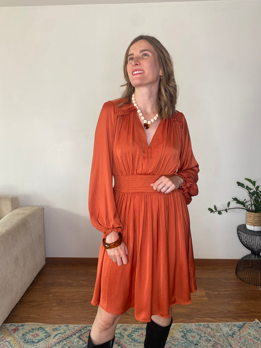 Robe Axel terracotta - Margothe