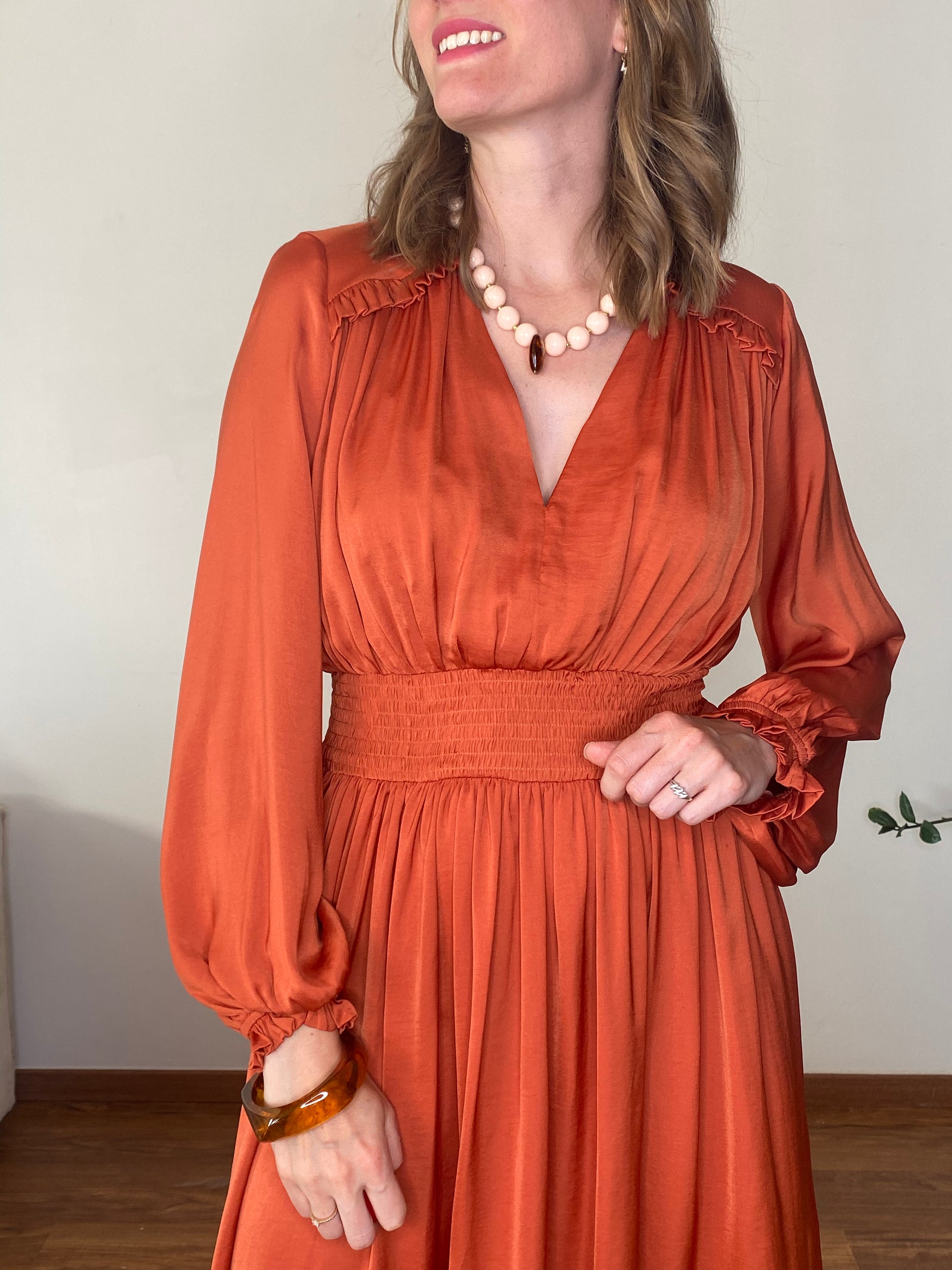Robe Axel terracotta - Margothe