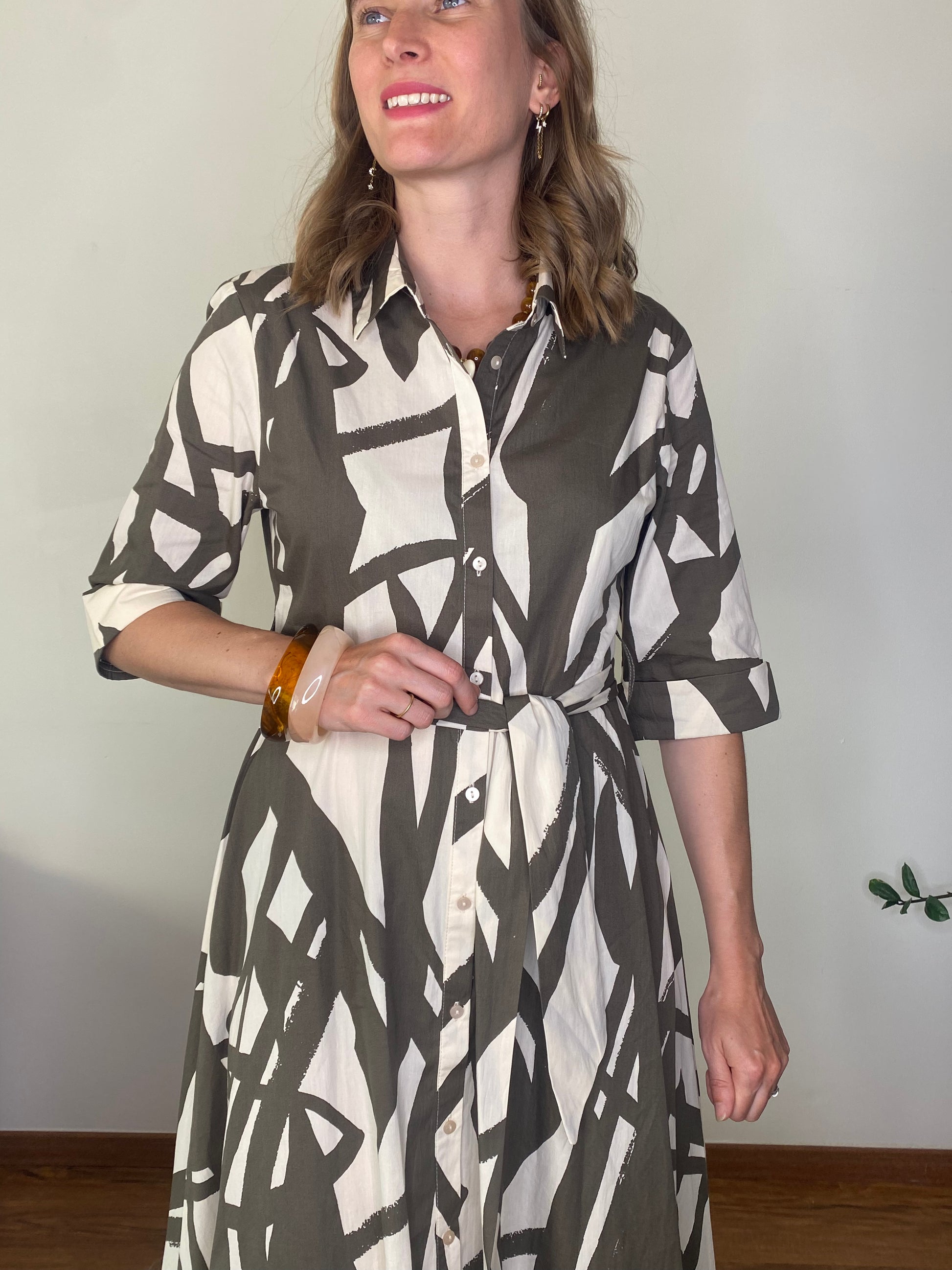 Robe Biba longue kaki - Margothe