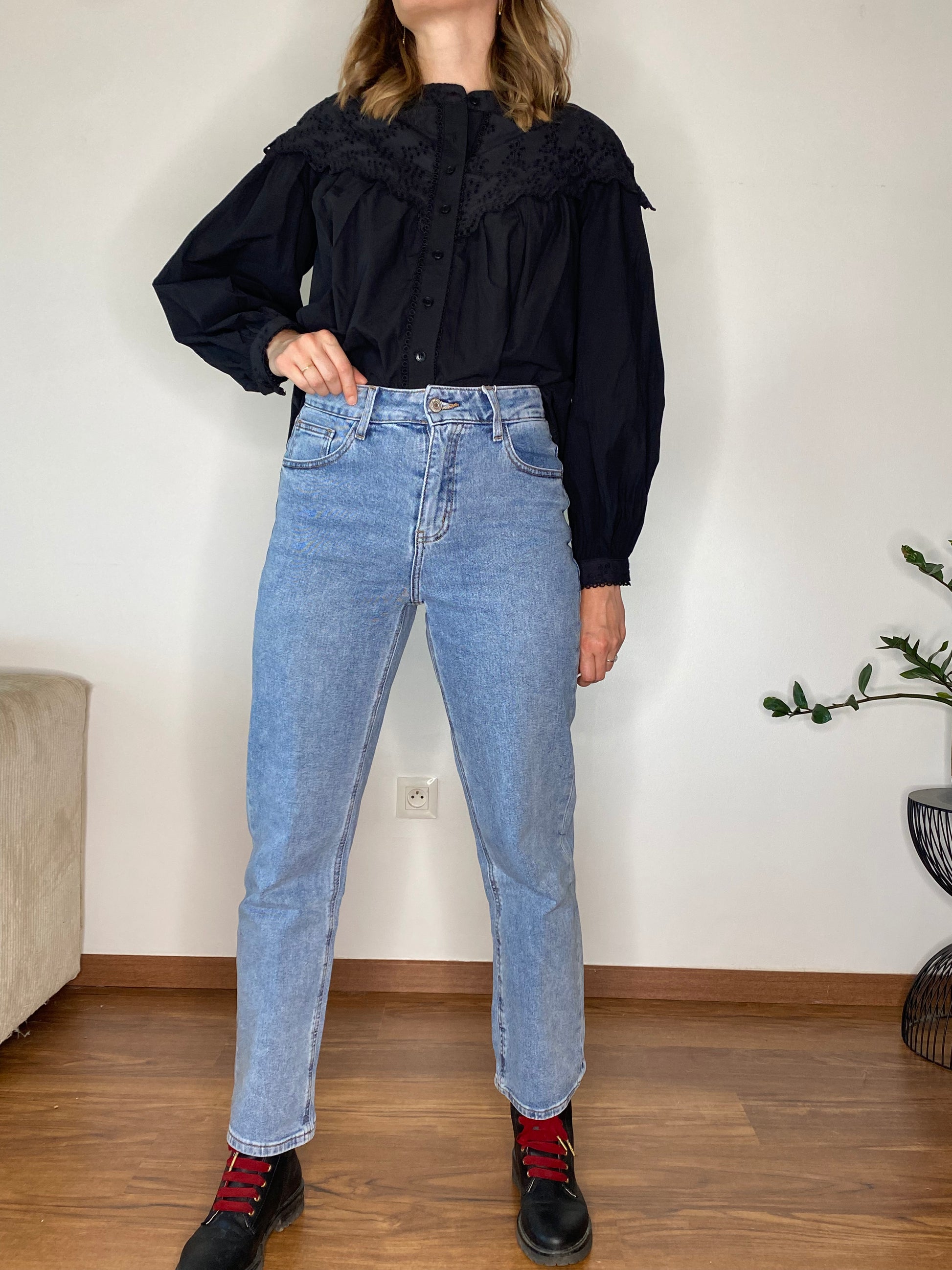 Jean Solange denim stone - Oraije - Margothe
