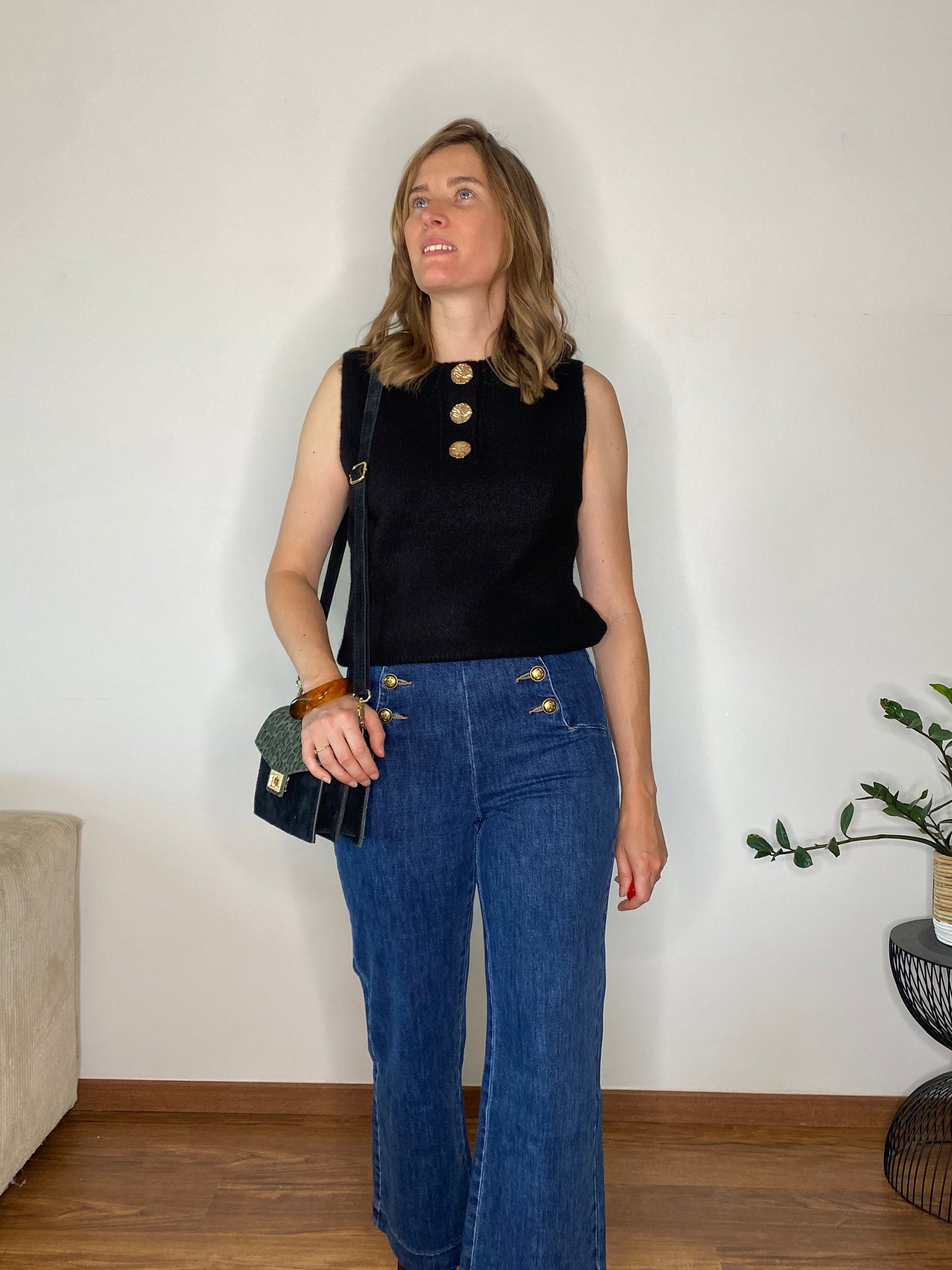 Pull Auguste noir - Margothe