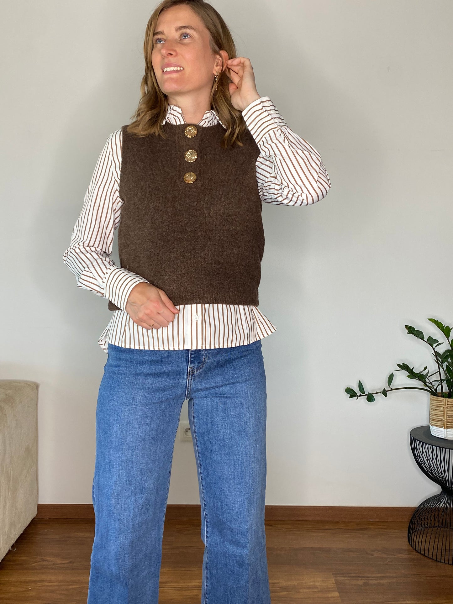 Pull Auguste chocolat - Margothe