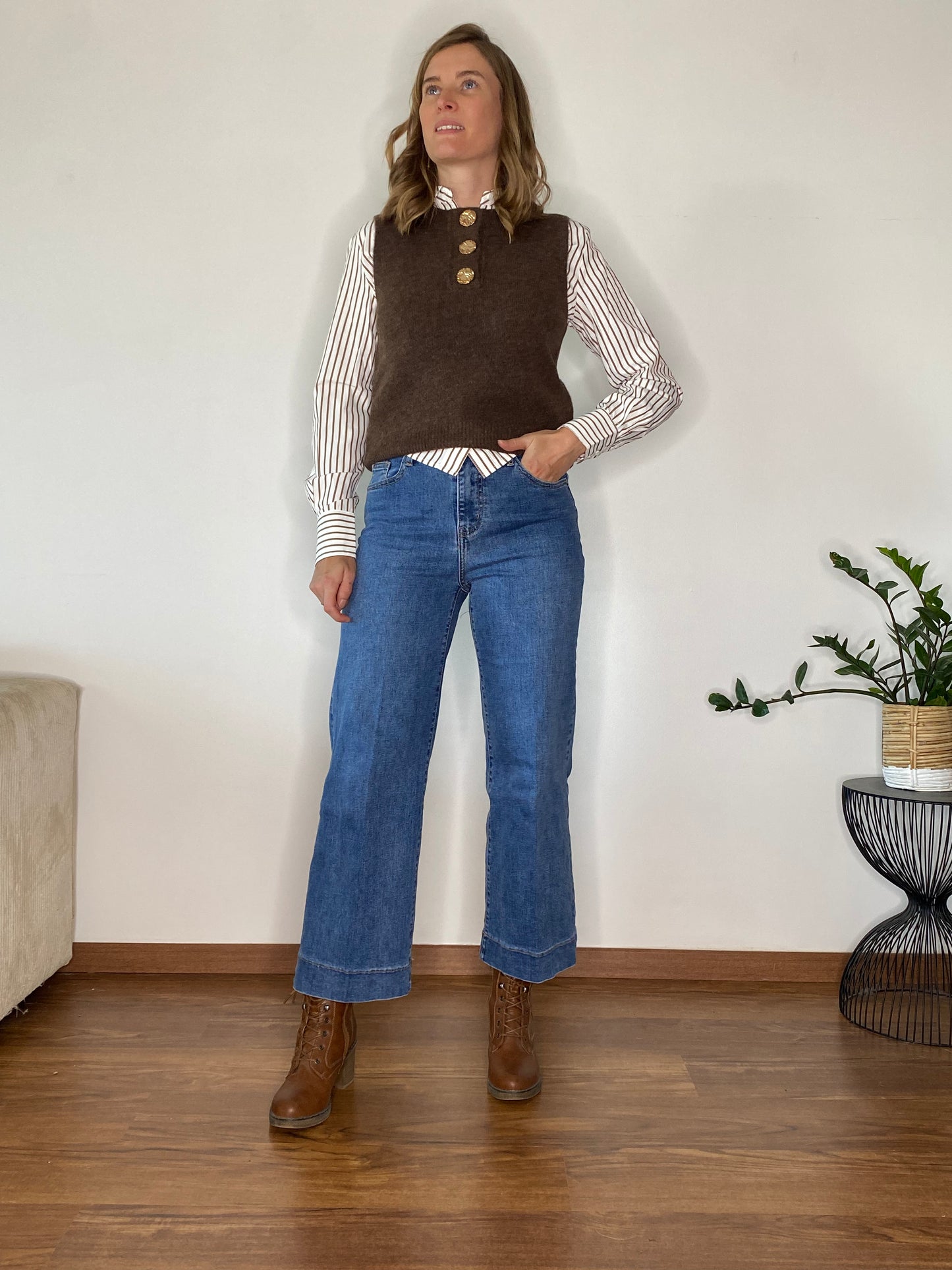 Pull Auguste chocolat - Margothe