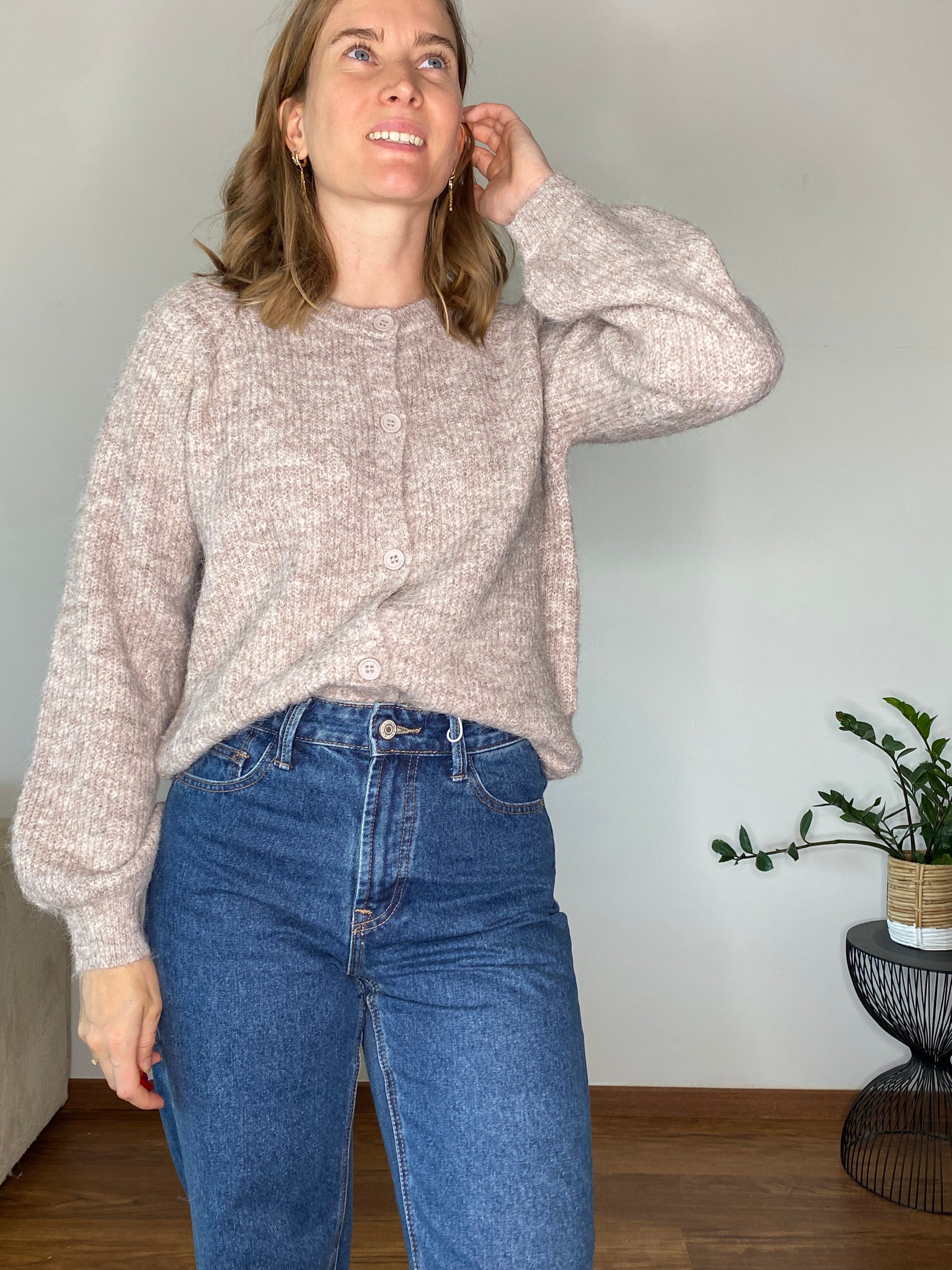 Gilet Giraud taupe - Margothe