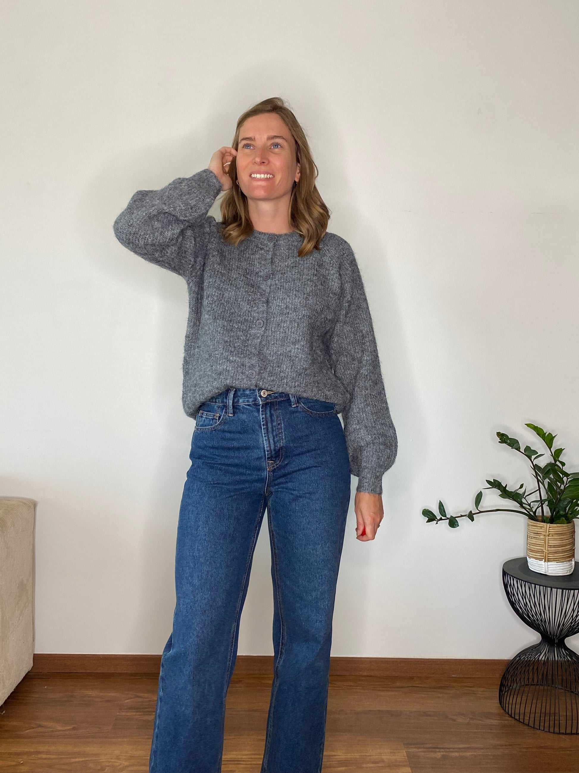 Gilet Giraud gris - Margothe
