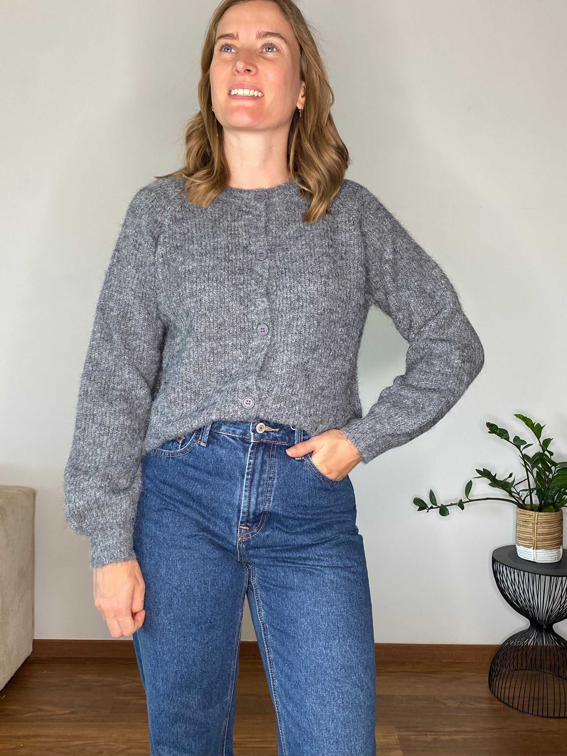Gilet Giraud gris - Margothe