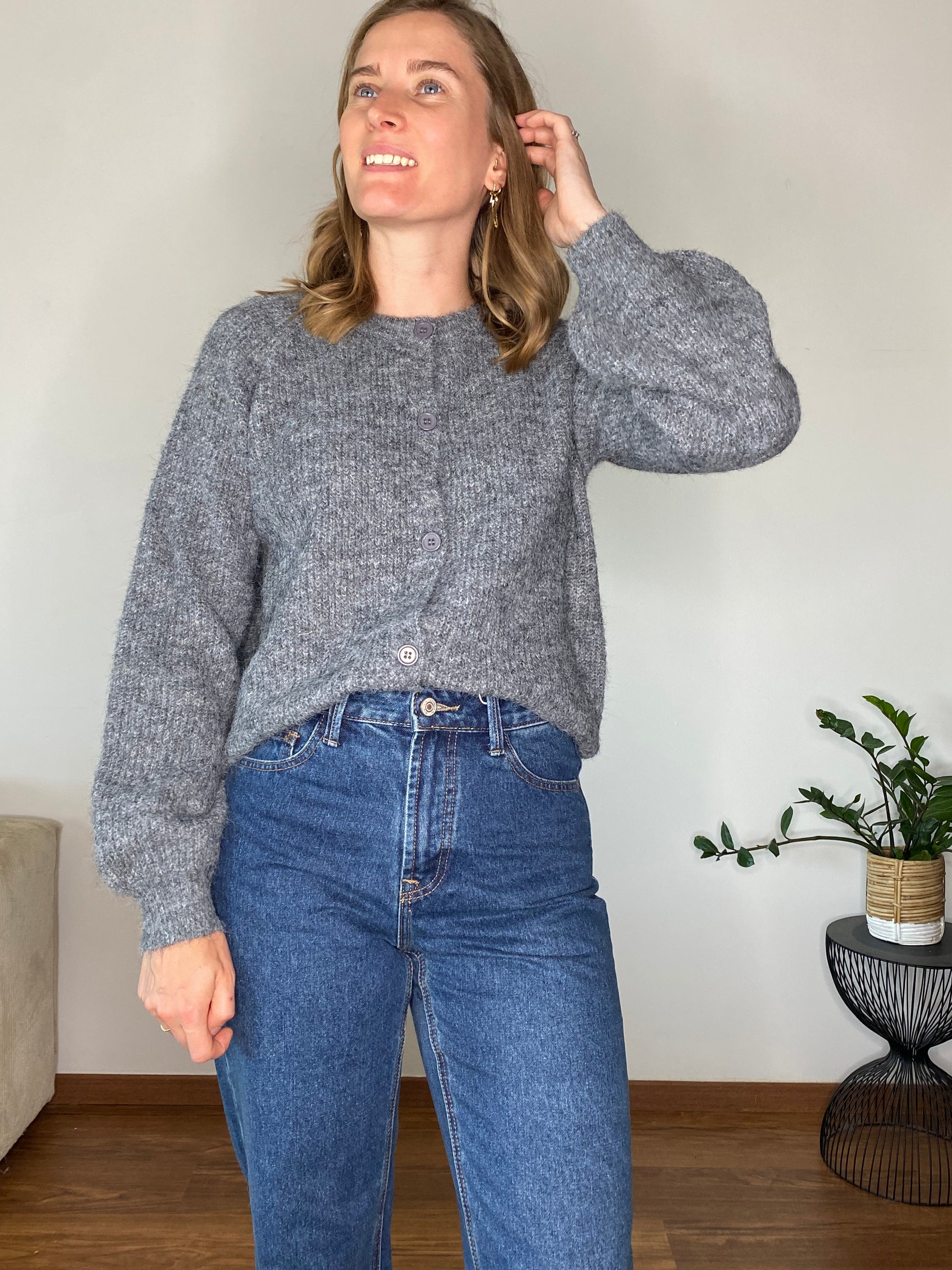 Gilet Giraud gris - Margothe