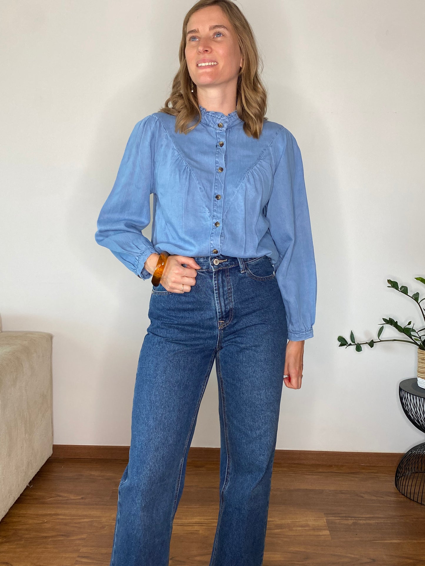 Blouse Therese bleue - Margothe