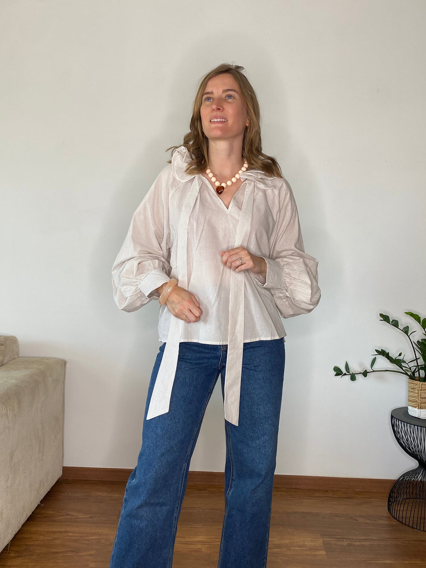 Blouse Freya col froufrou