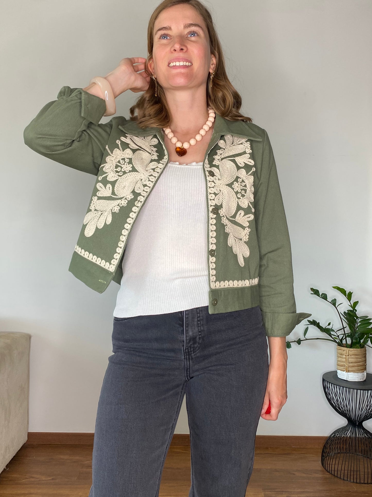 Veste Lorenzo kaki - Margothe