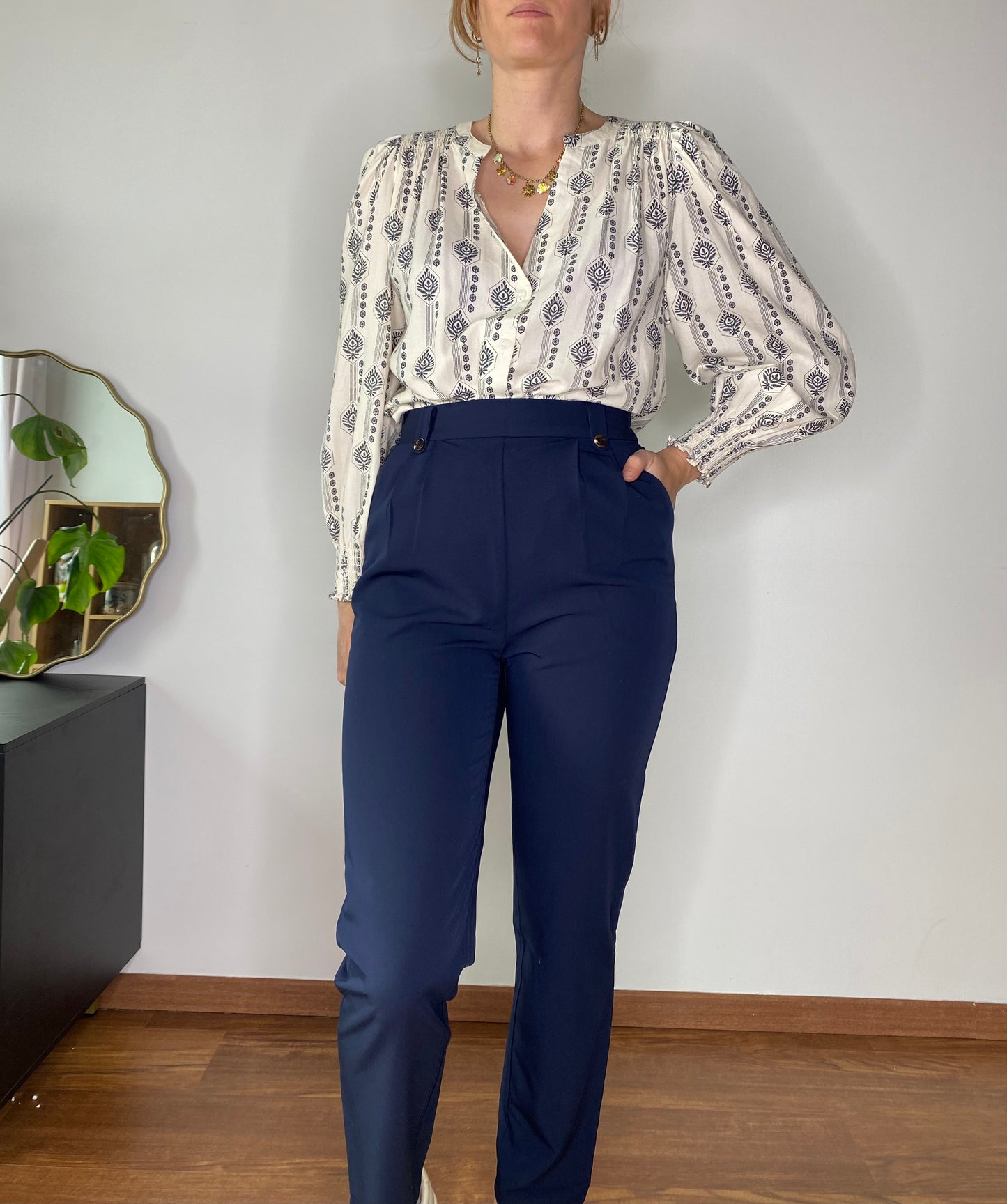 Pantalon Millie bleu marine