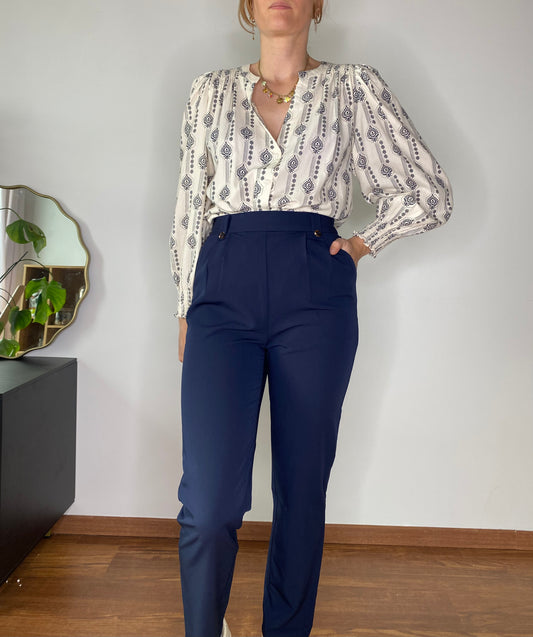 Pantalon Millie bleu marine