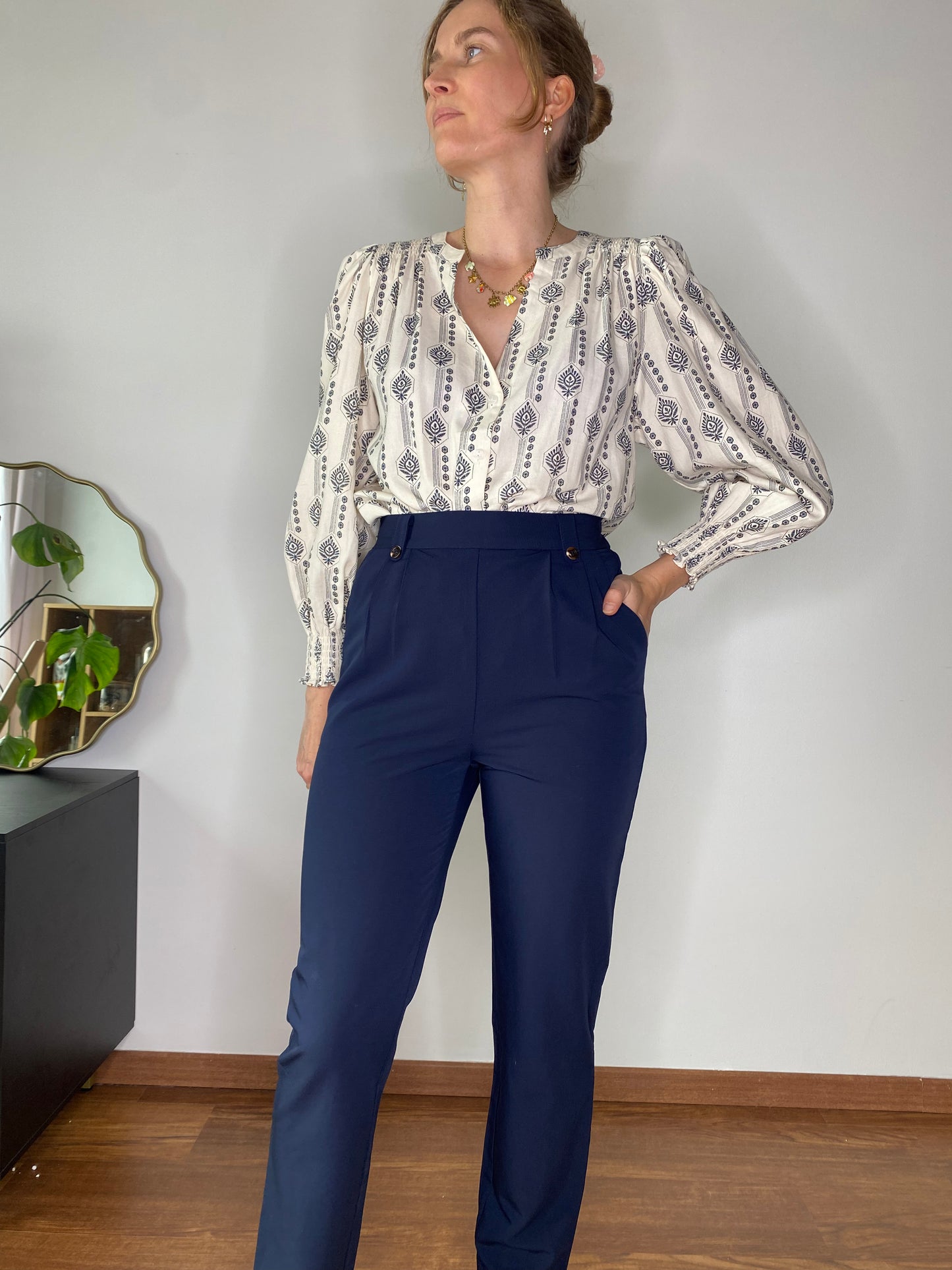 Pantalon Millie bleu marine