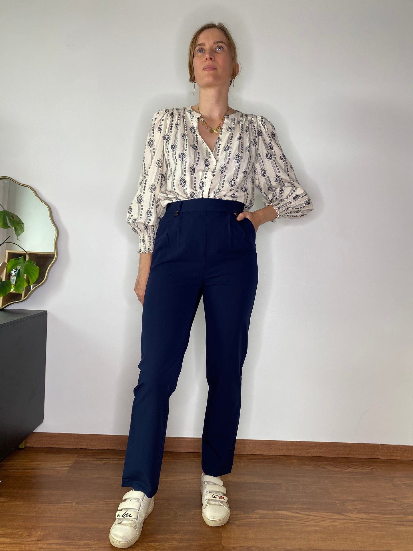 Pantalon Millie bleu marine