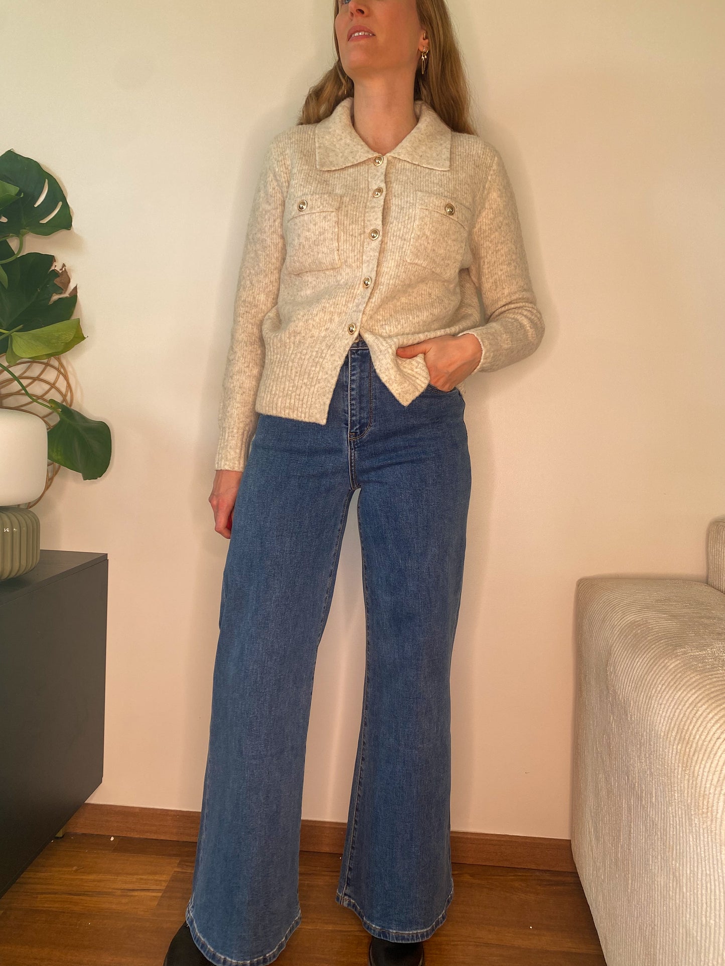 Jean Capucine denim foncé - Oraije