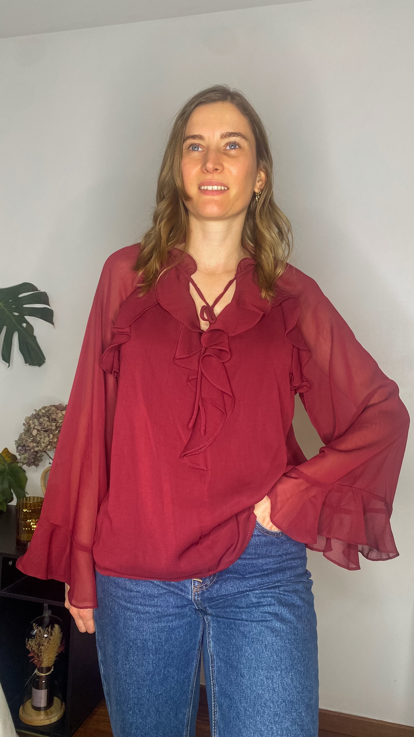 Blouse Aimée prune