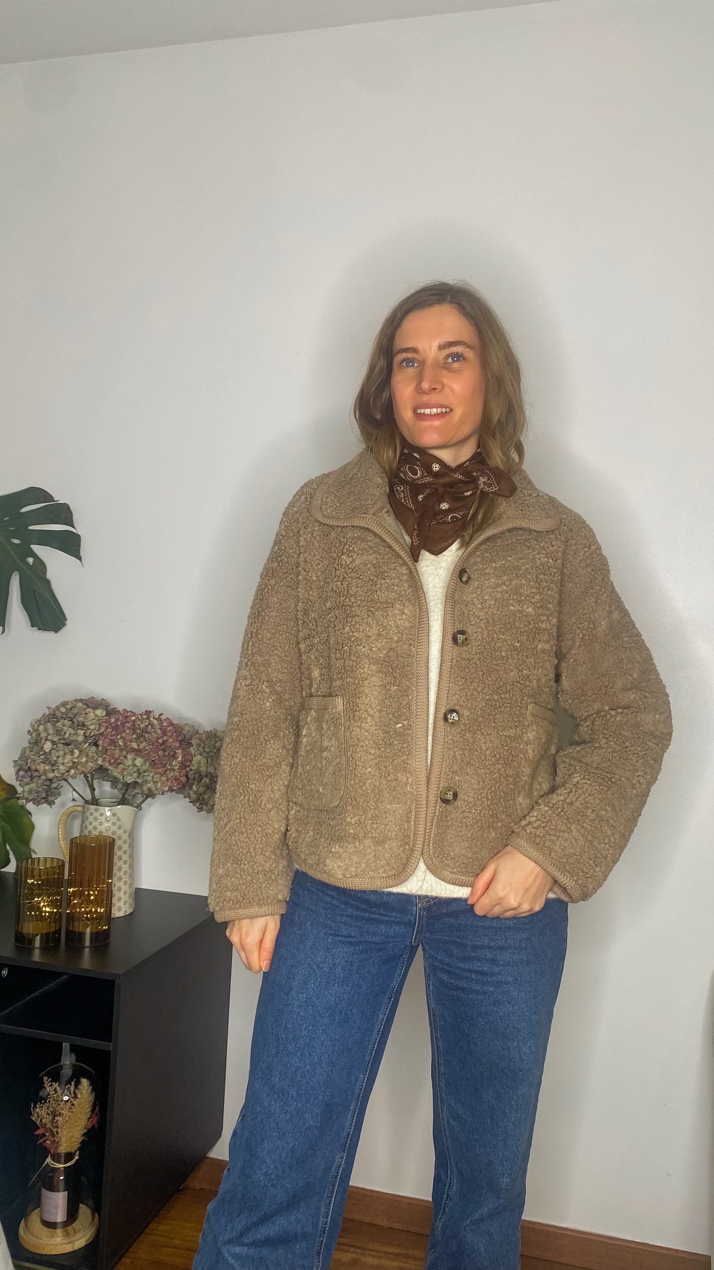 Veste Teddy Bear taupe