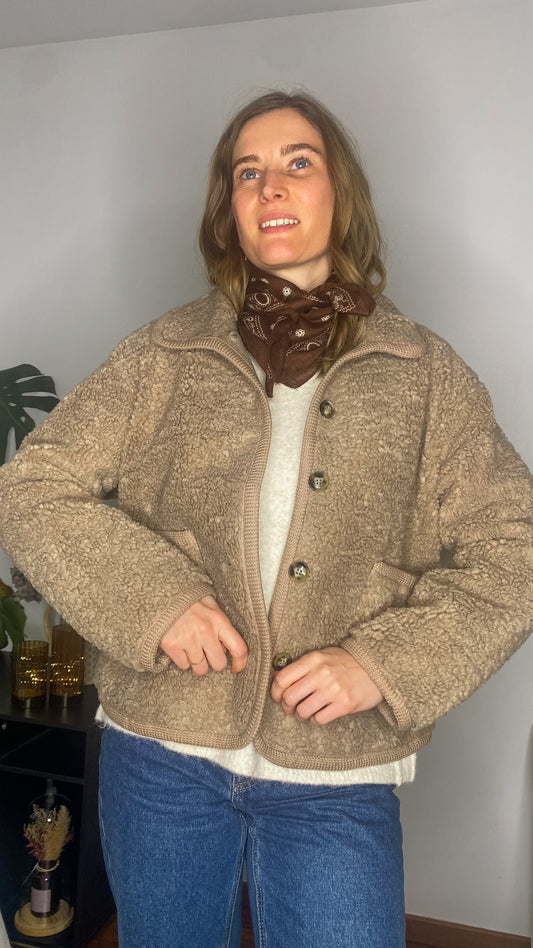Veste Teddy Bear taupe