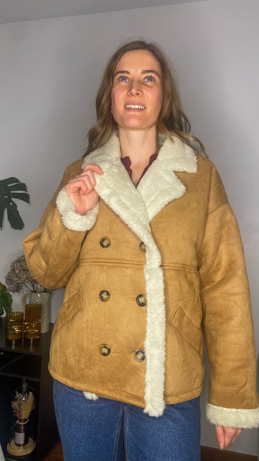 Manteau camel