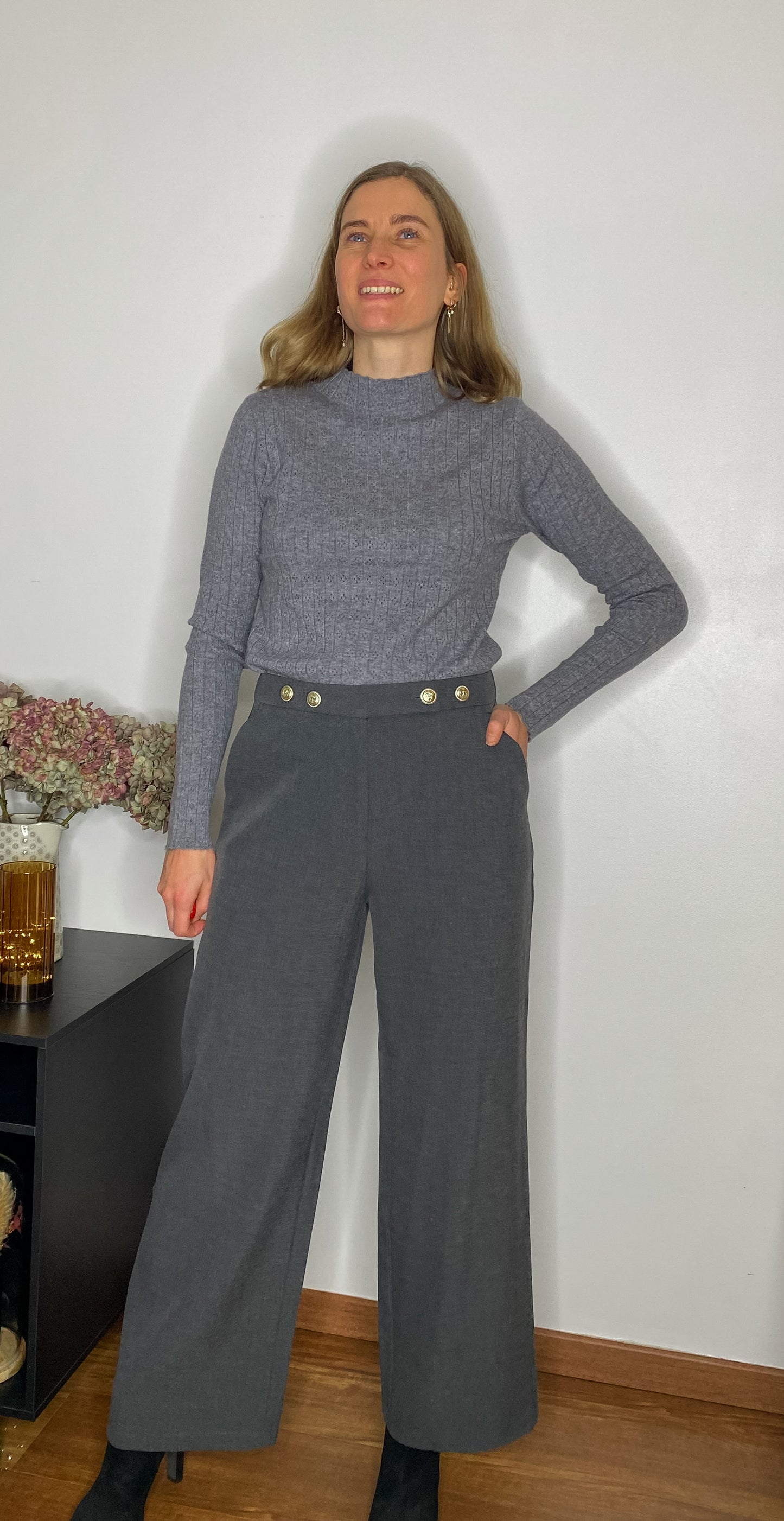 Pantalon Maxence gris