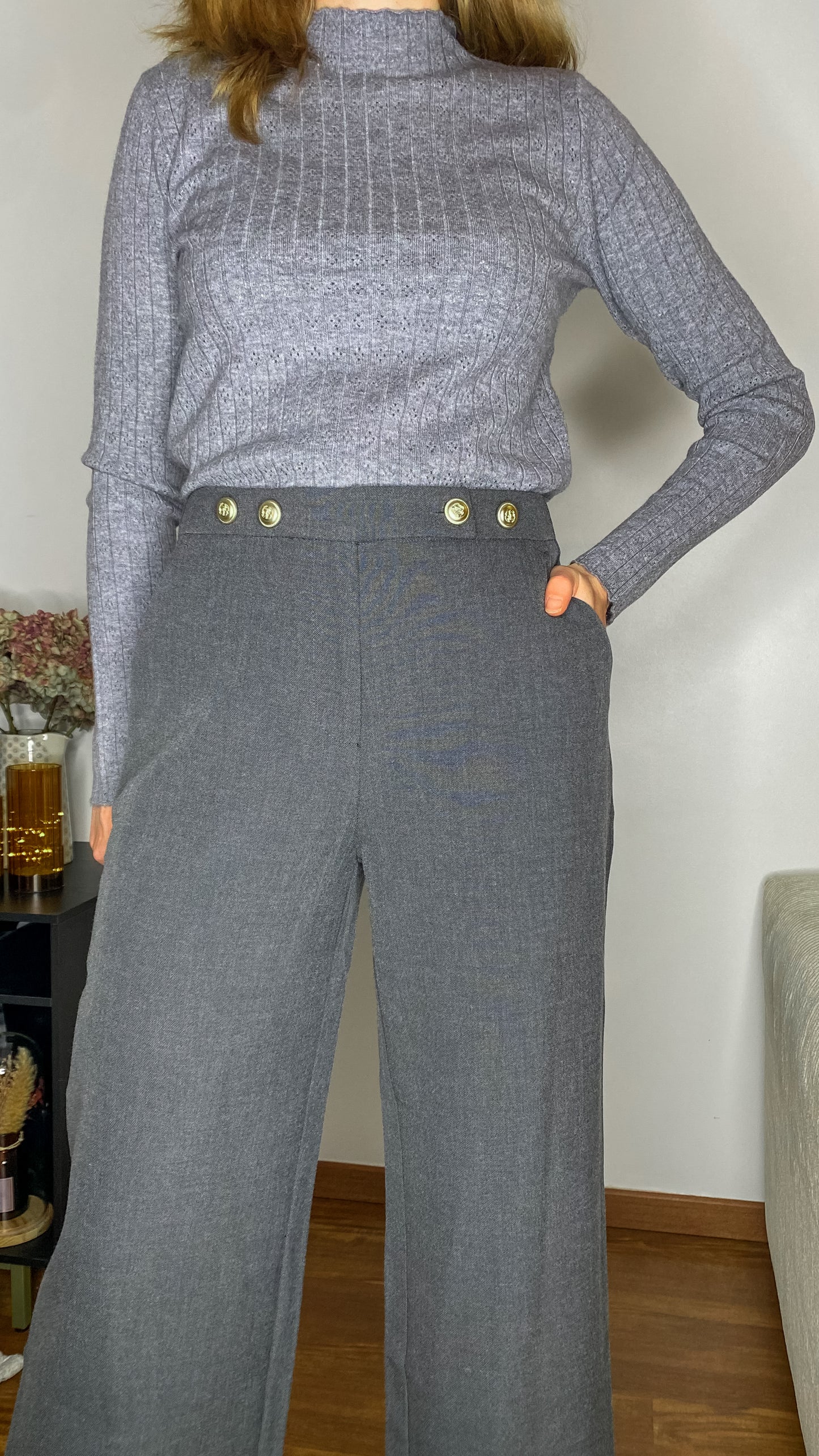 Pantalon Maxence gris