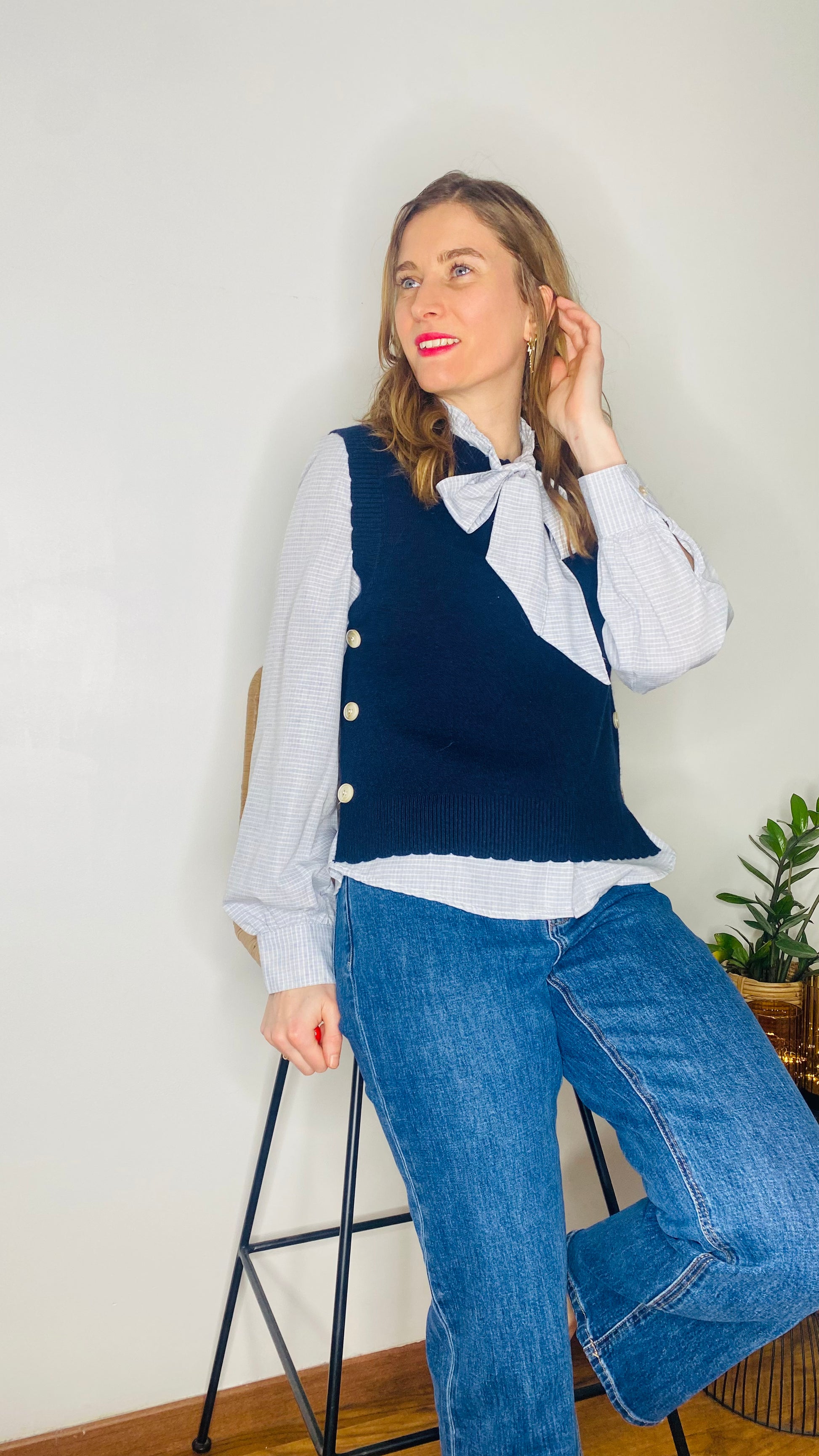 Chemise Garance bleue - Margothe