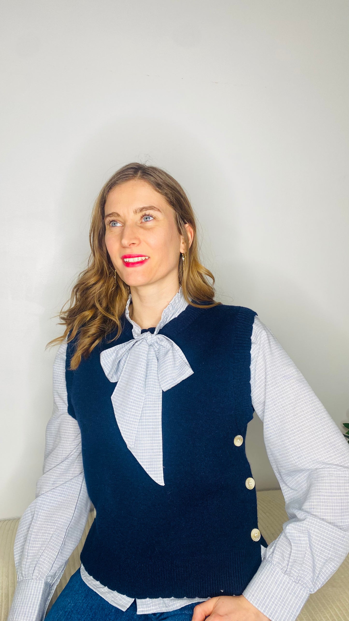 Pull Margaux bleu marine - Margothe