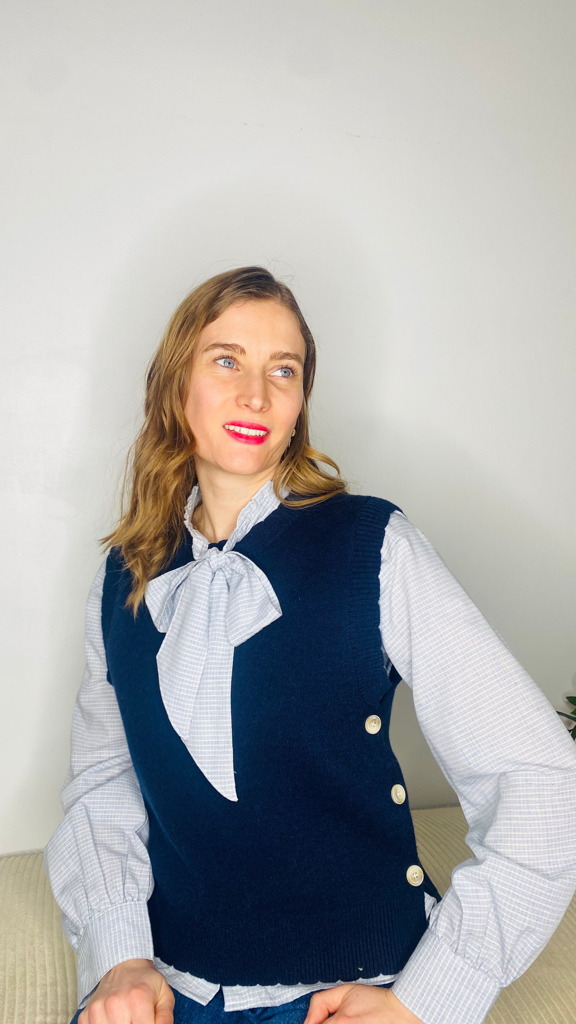 Pull Margaux bleu marine - Margothe