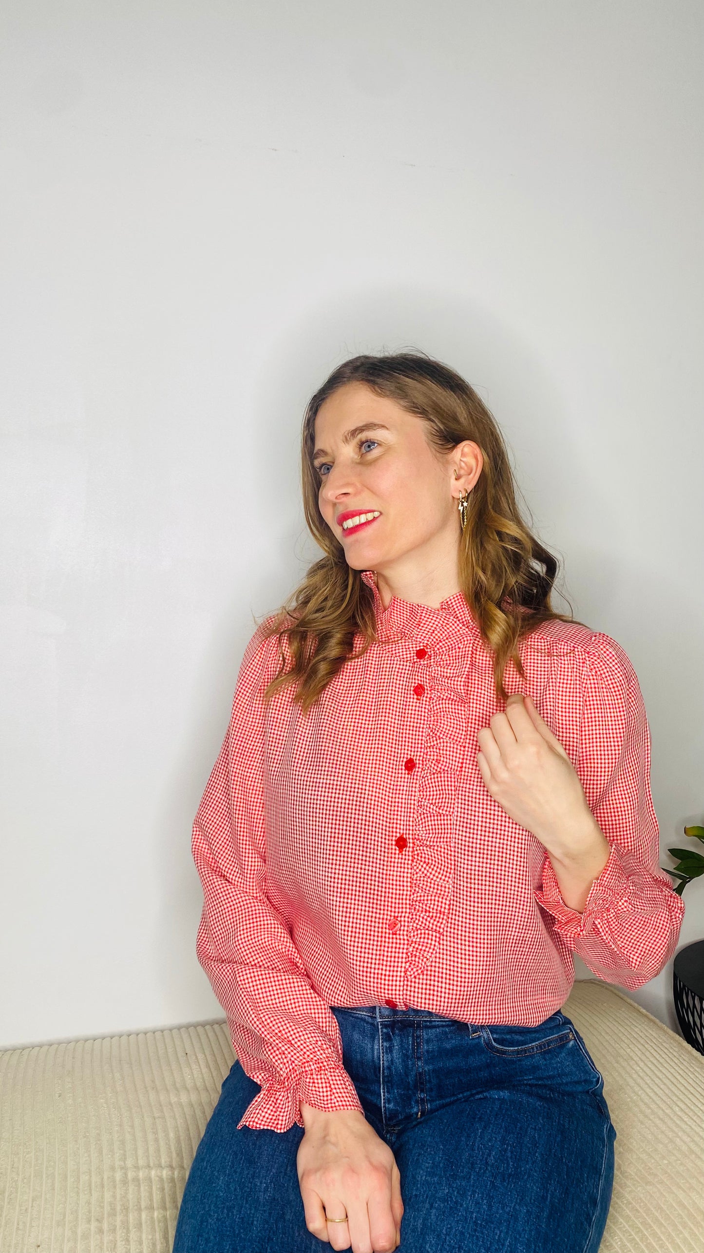 Chemise Monday rouge - Margothe