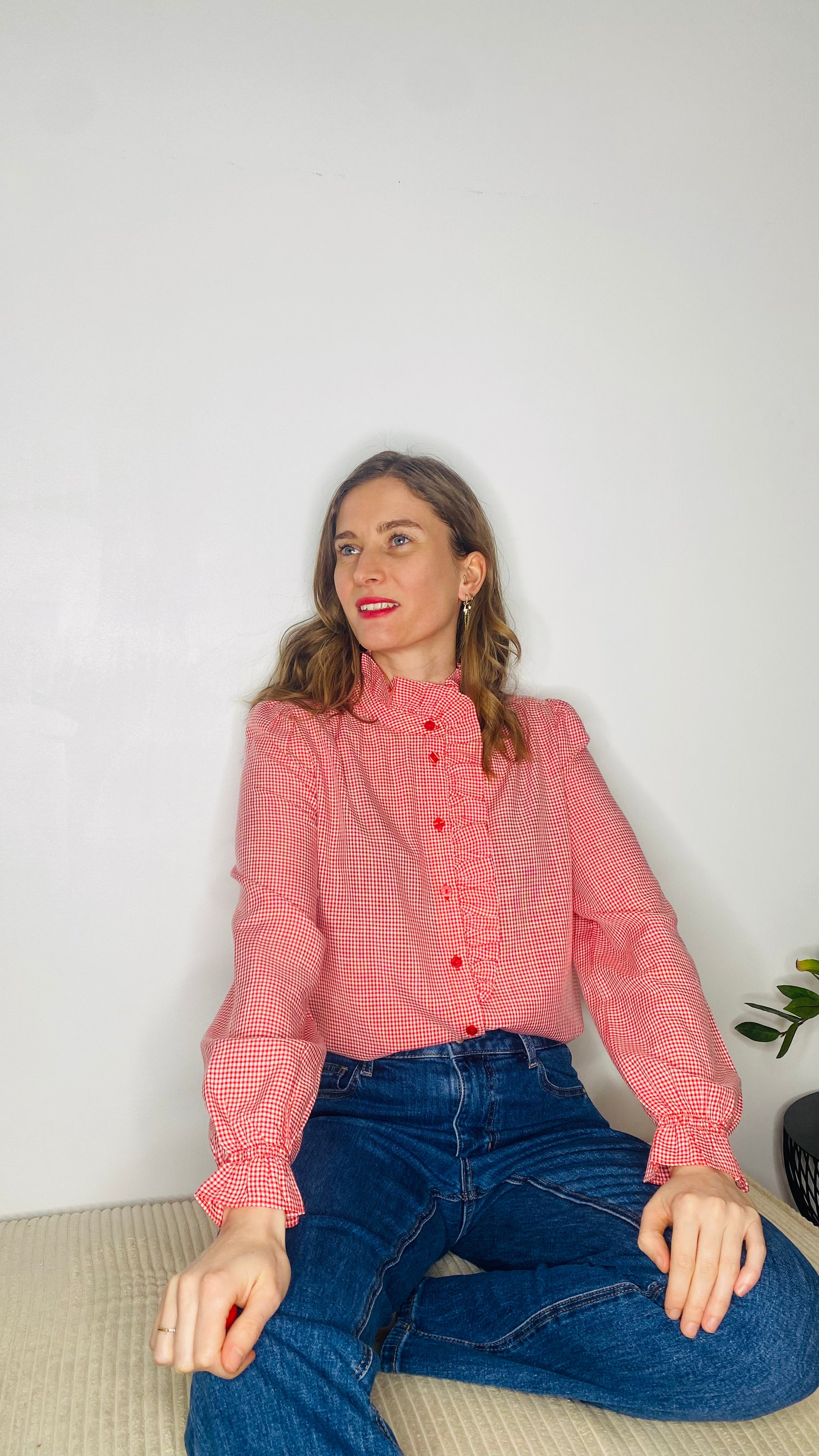Chemise Monday rouge - Margothe