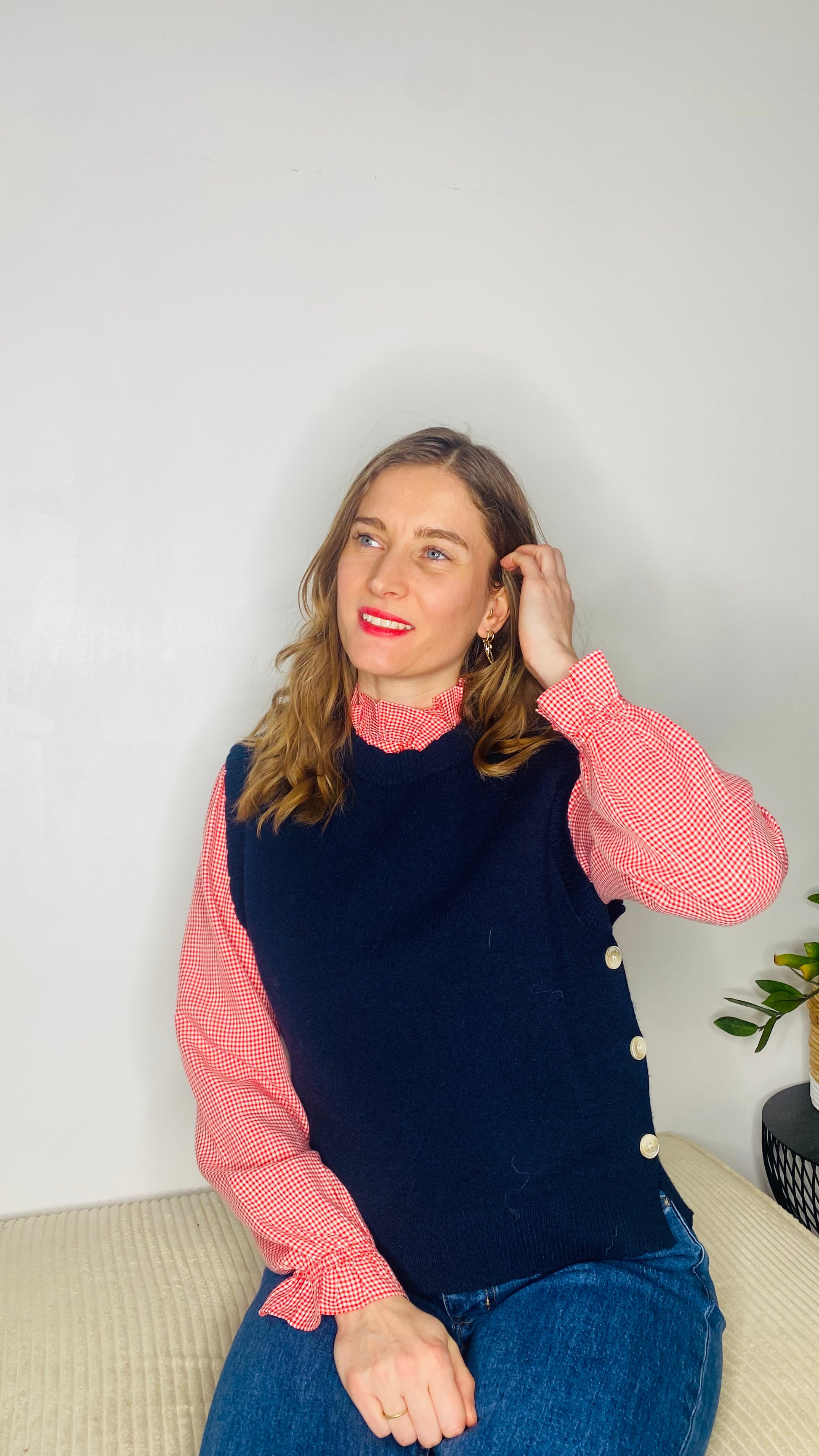 Pull Margaux bleu marine - Margothe