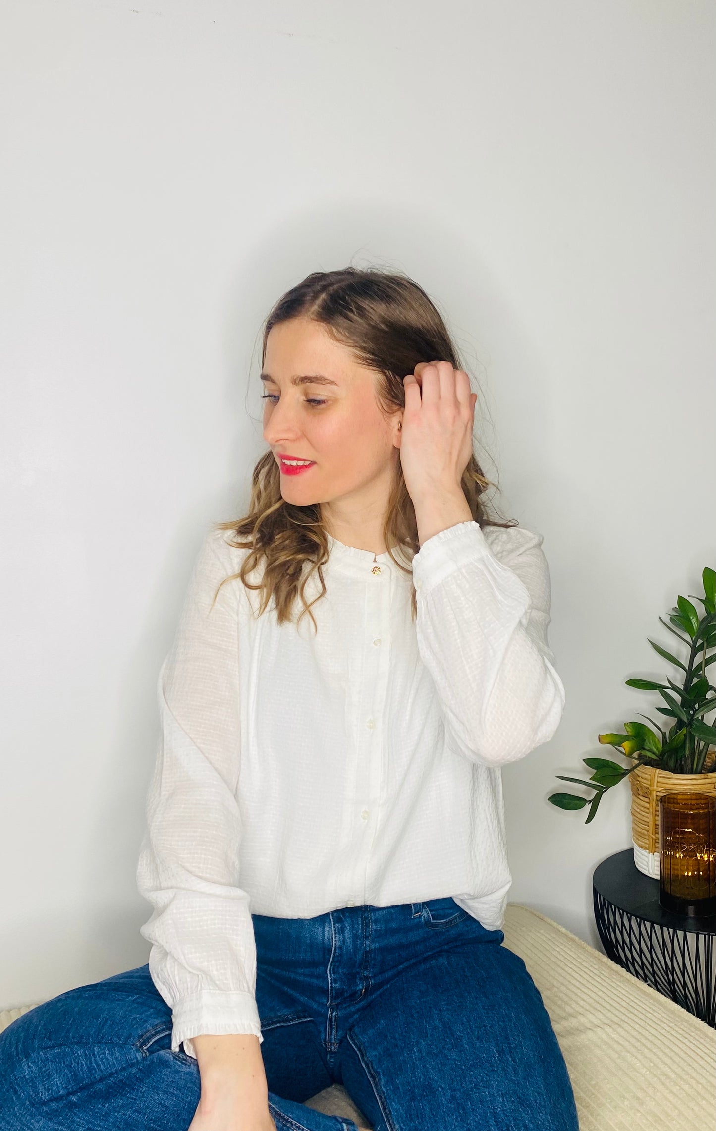 Chemise blanche Lucie - Margothe