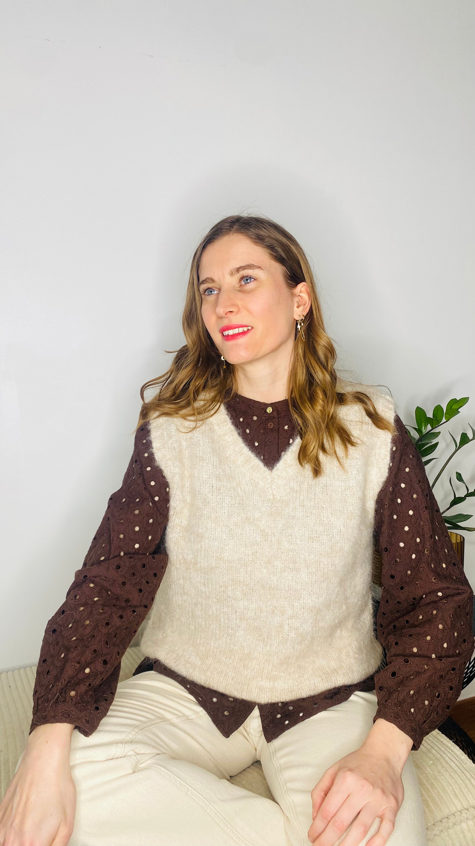 Pull Manon beige - Margothe