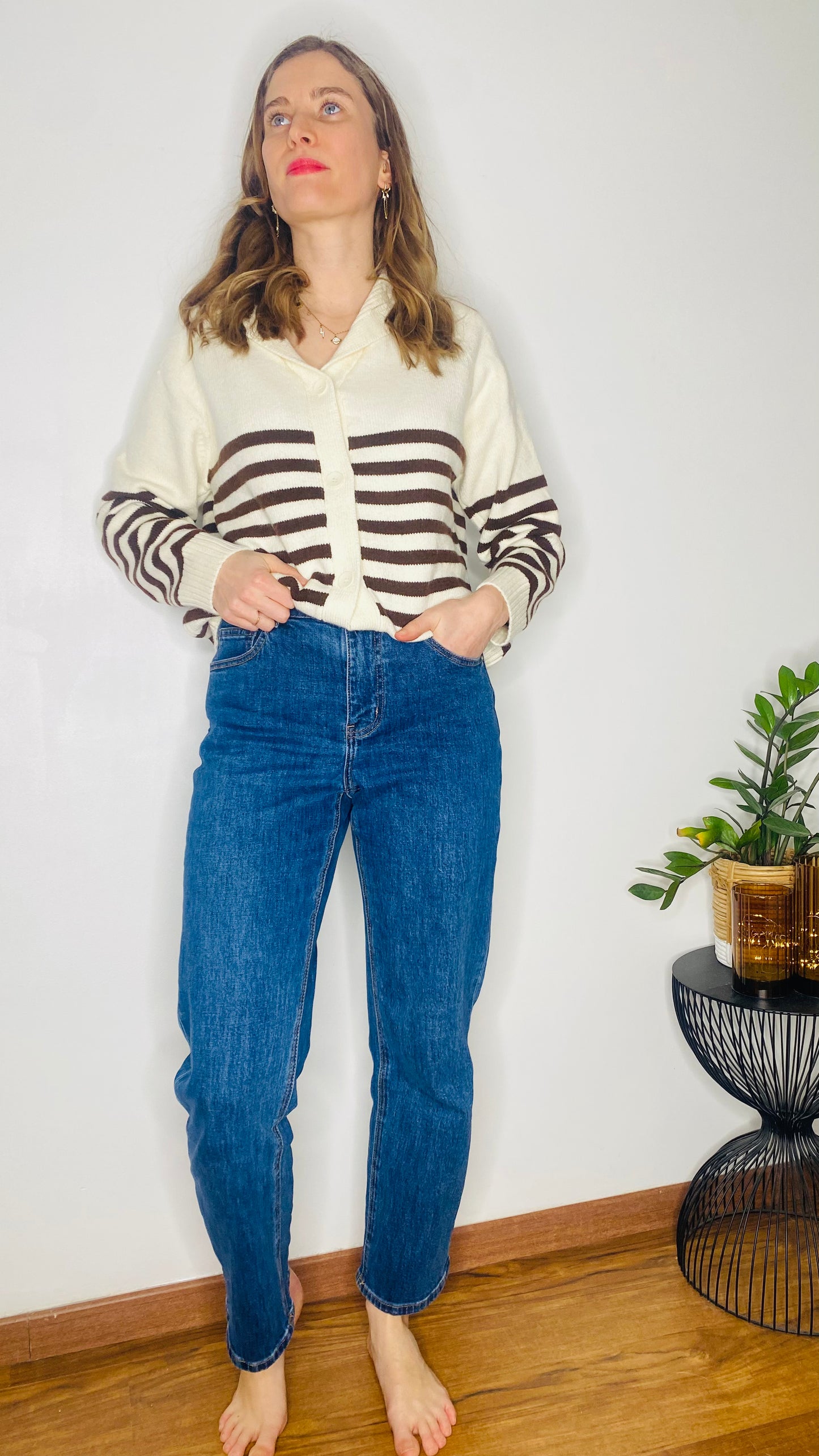 Jean Solange denim bleu - Oraije - Margothe