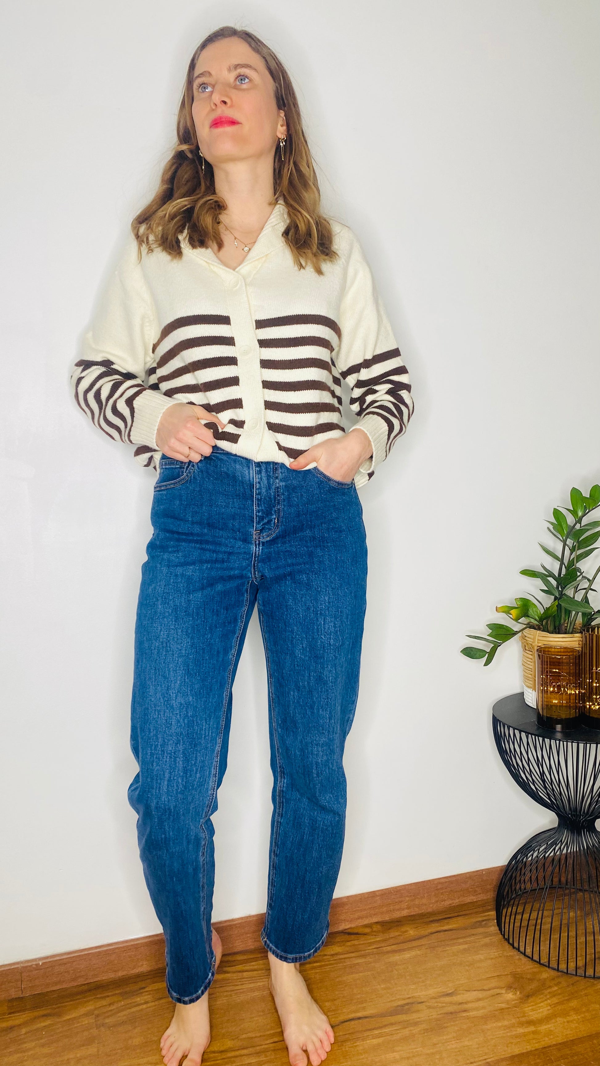 Jean Solange denim bleu - Oraije - Margothe