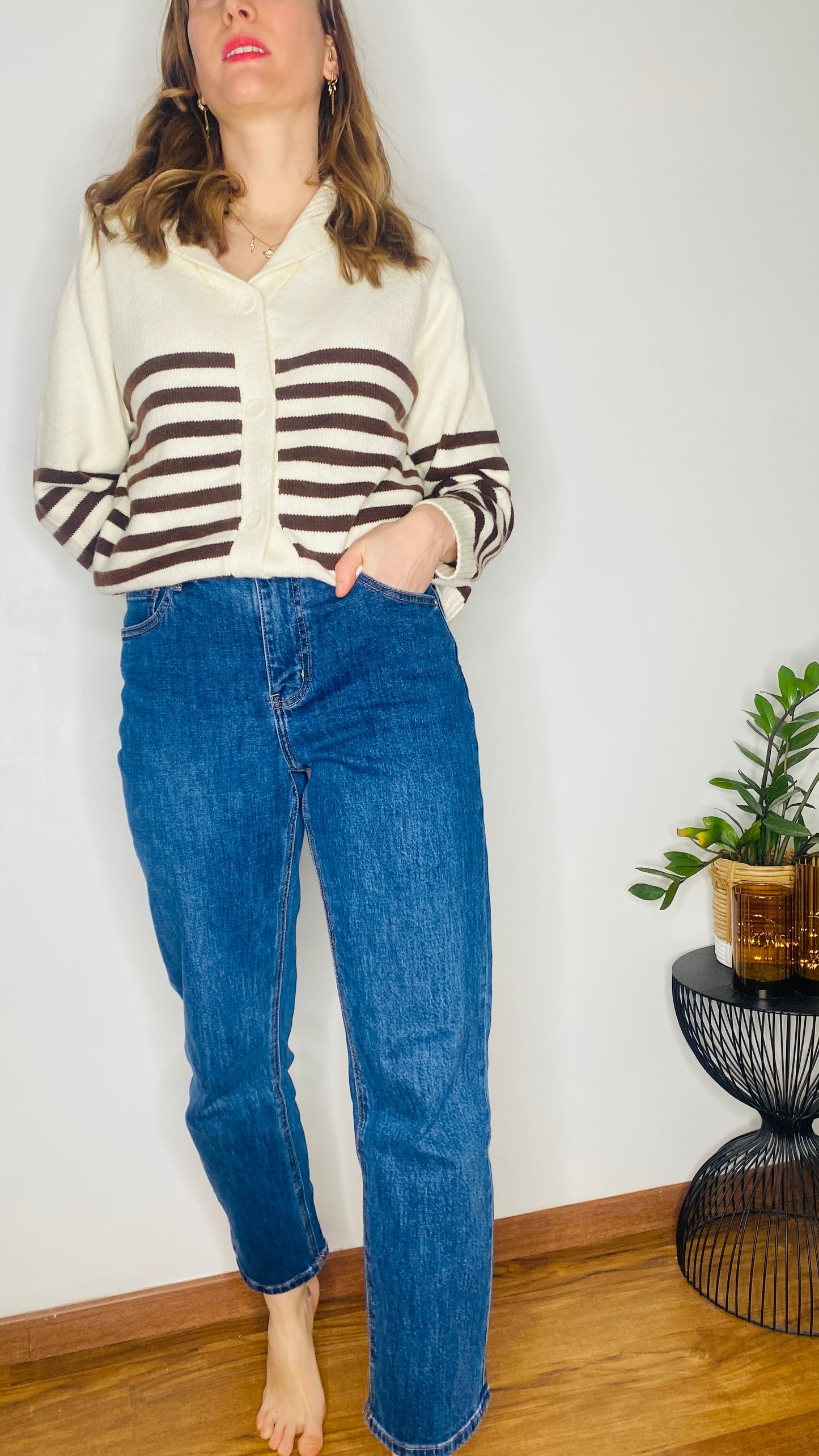 Jean Solange denim bleu - Oraije - Margothe