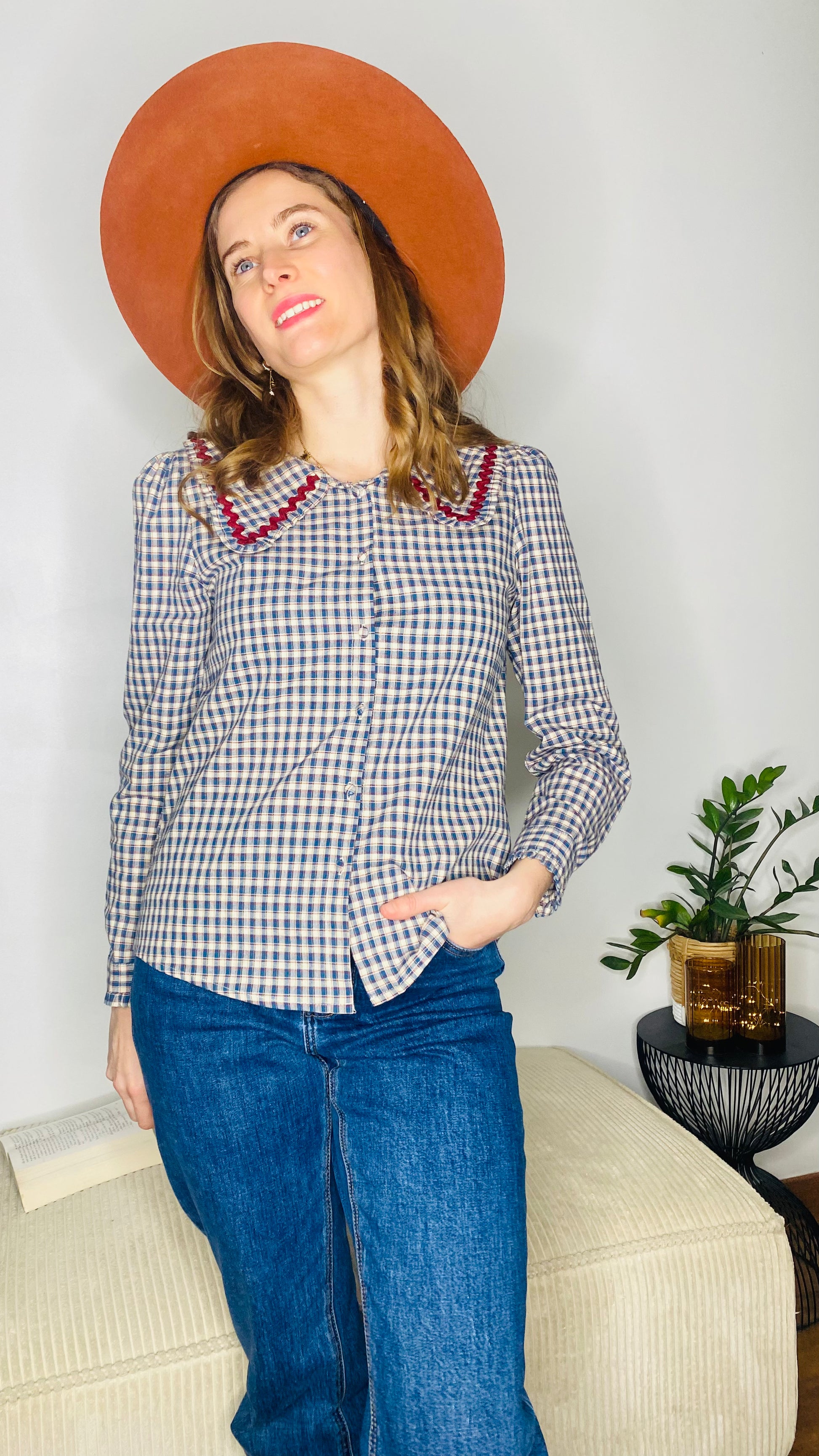 Chemise Solène à carreaux - Margothe